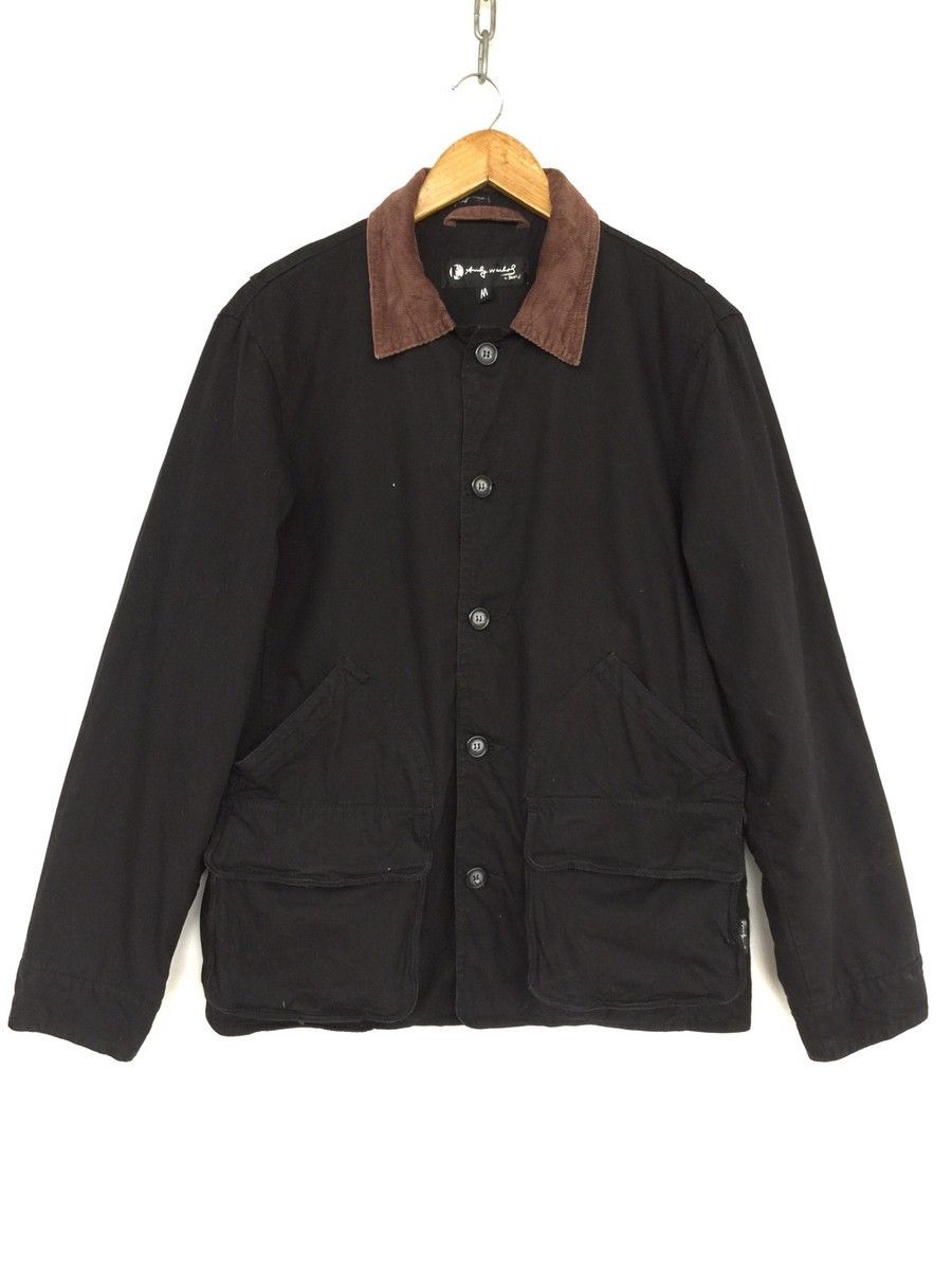 Vintage Andy Warhol by Dusty Military Jacket