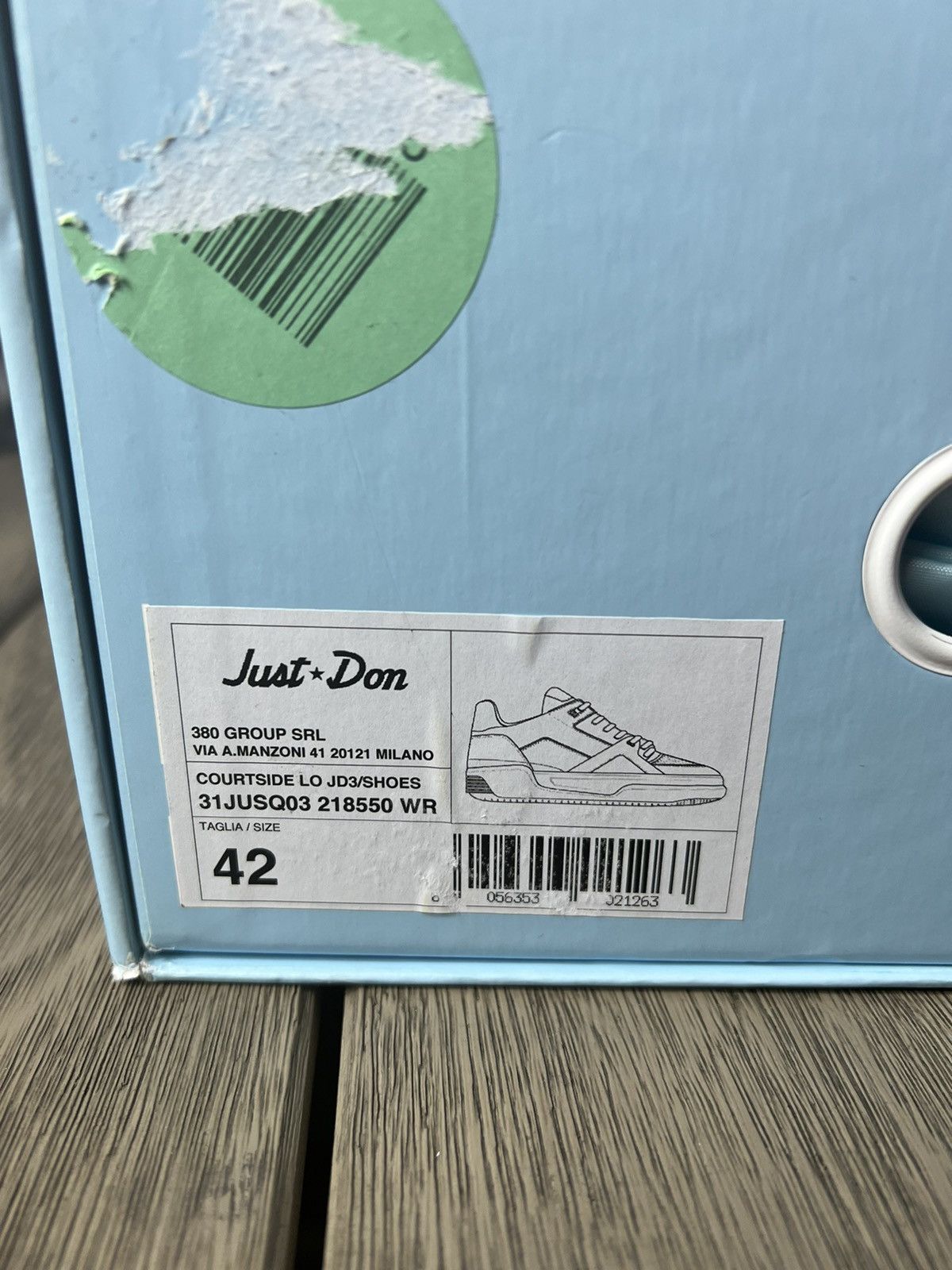 Just Don Just Don JD3 Low Basketball Size US 9 / EU 42 - 8 Thumbnail