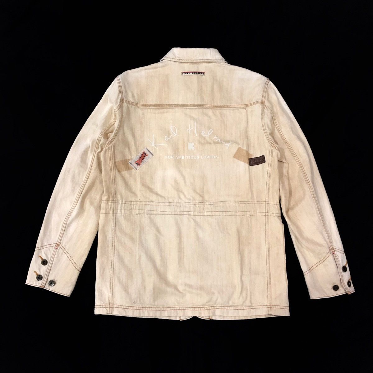 Karl Helmut Karl helmut patches denim chore jacket Size US M / EU 48-50 / 2 - 11 Thumbnail