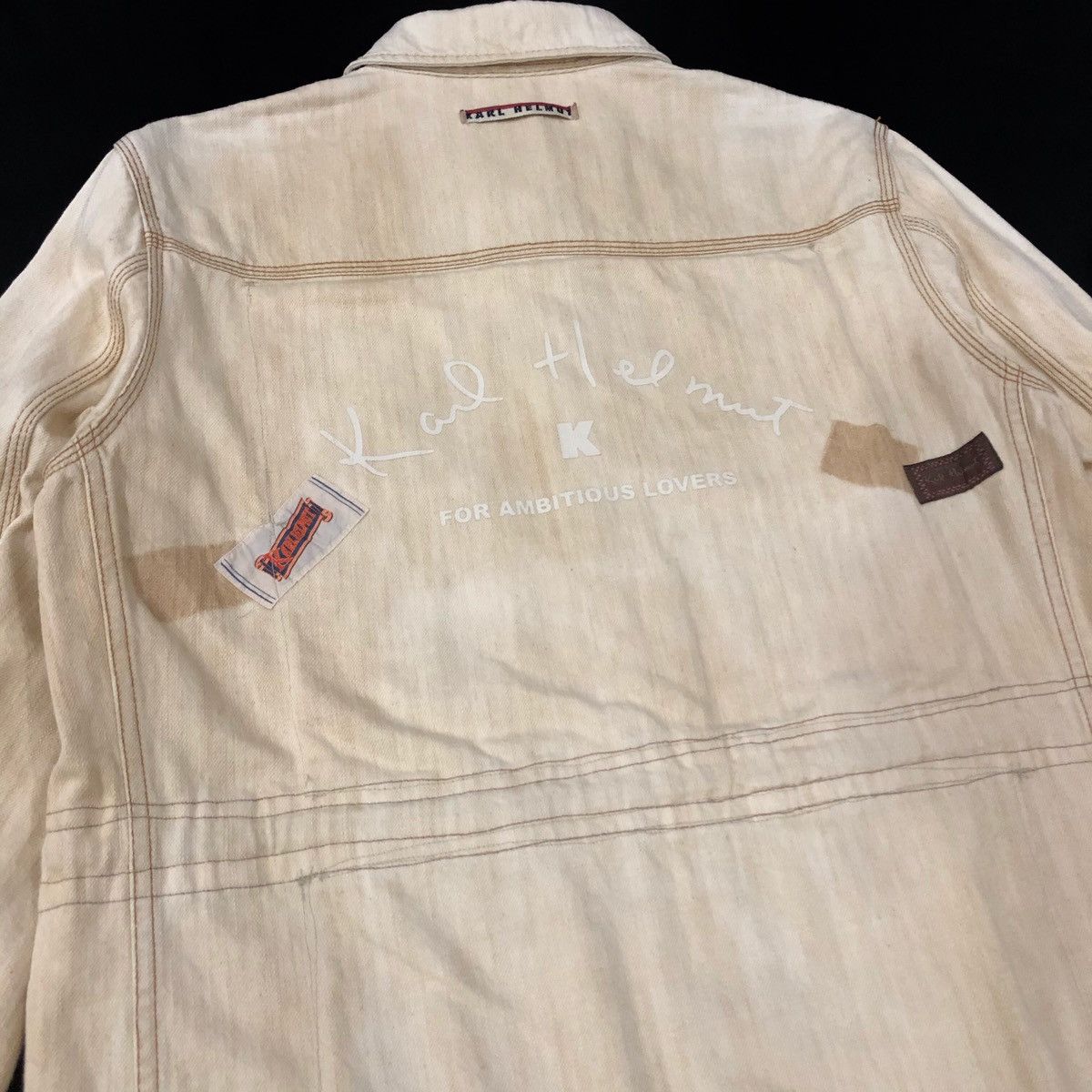 Karl Helmut Karl helmut patches denim chore jacket Size US M / EU 48-50 / 2 - 12 Thumbnail