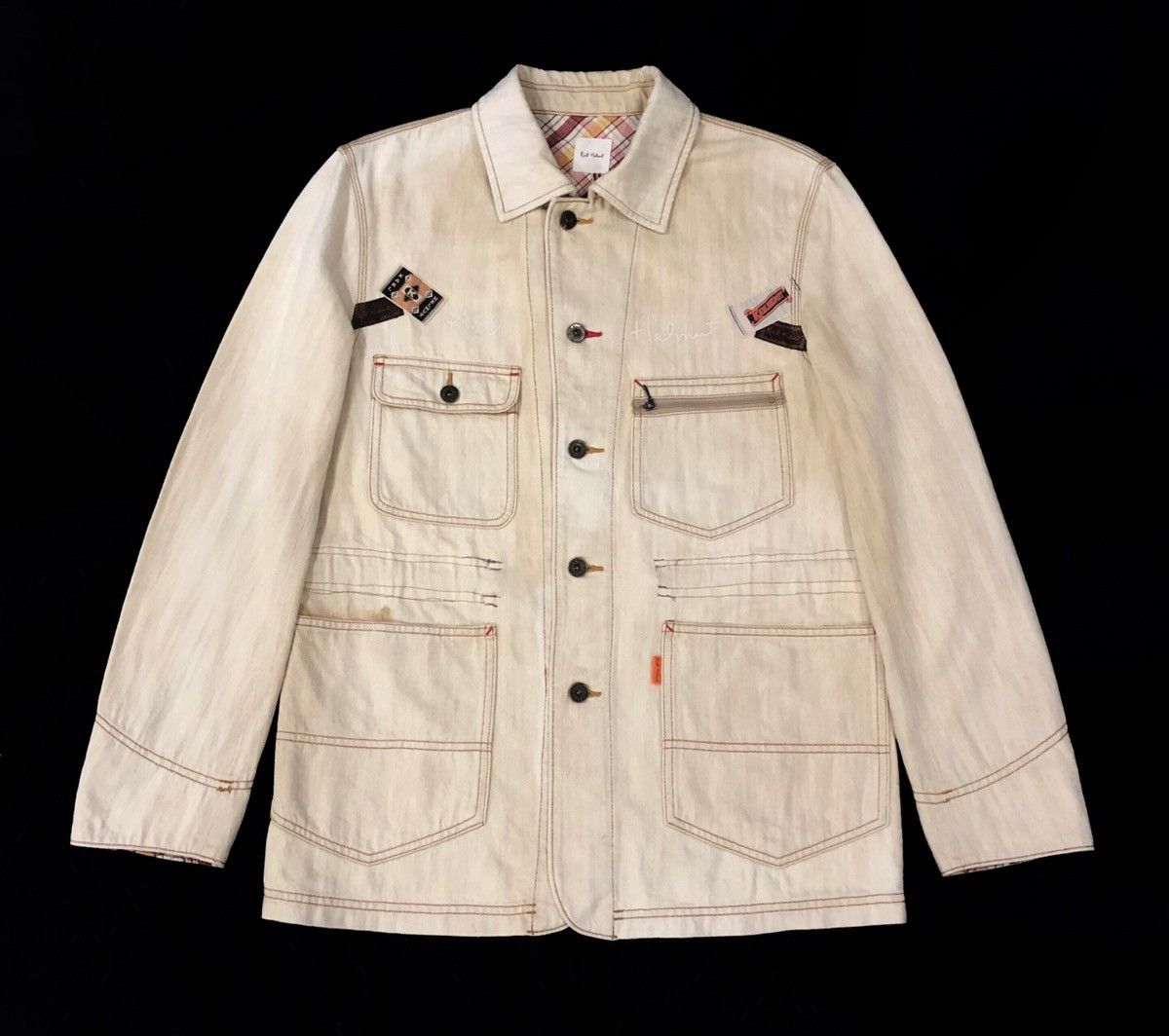 Karl Helmut Karl helmut patches denim chore jacket Size US M / EU 48-50 / 2 - 4 Thumbnail
