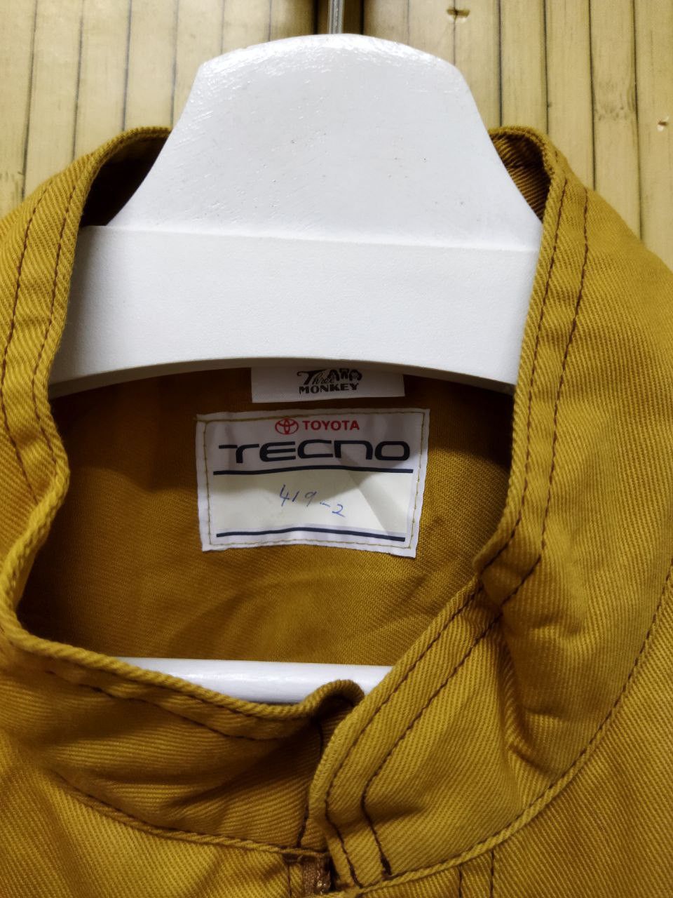Japanese Brand Vintage Toyota Tecno Overalls Size US 33 - 8 Thumbnail