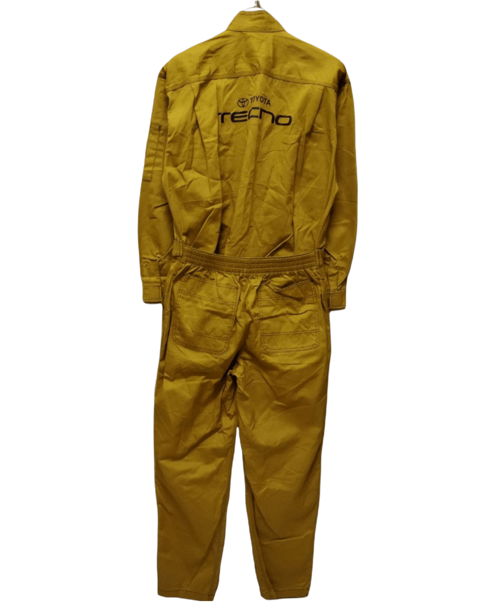 Japanese Brand Vintage Toyota Tecno Overalls Size US 33 - 1 Thumbnail