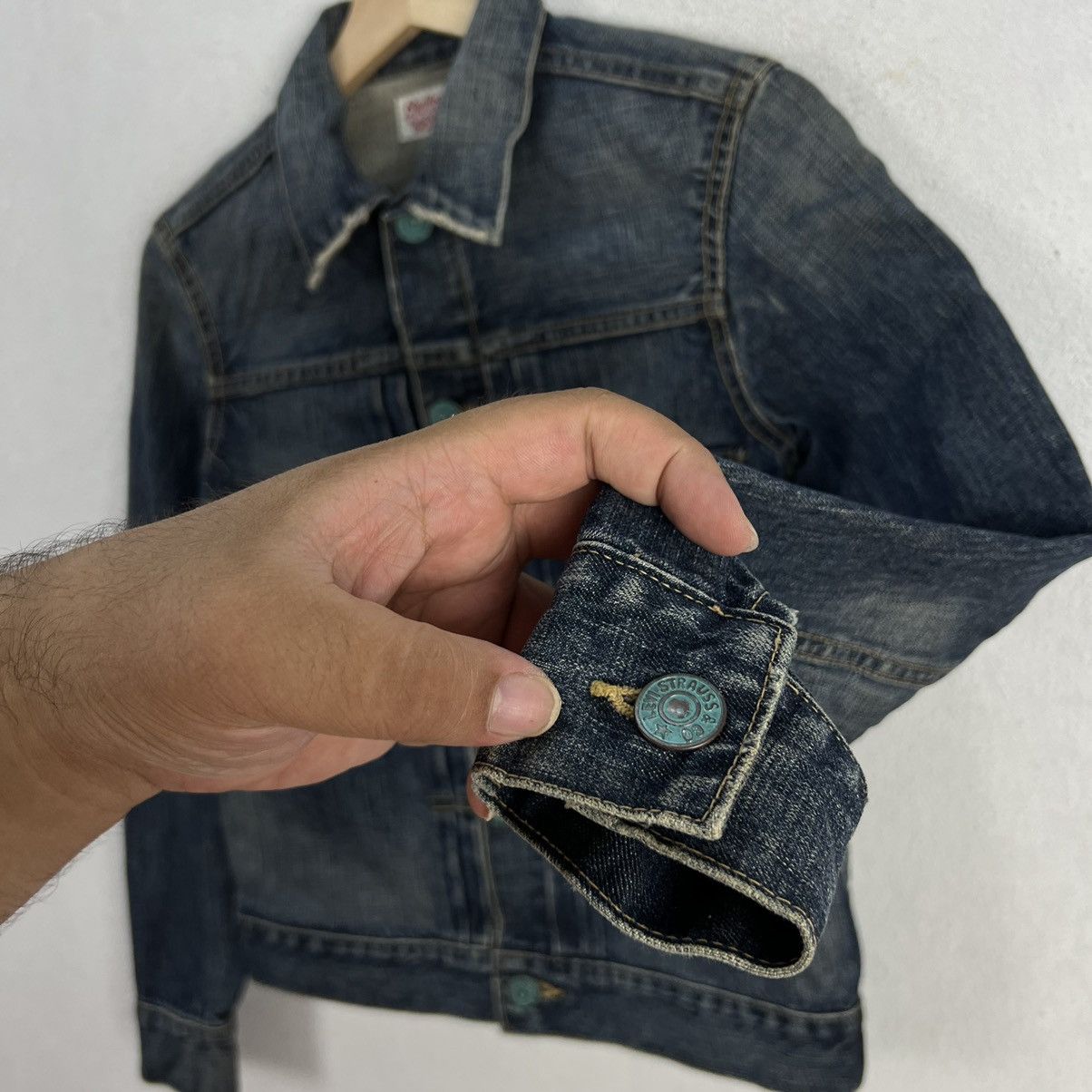 Levi's VINTAGE REDLOOP LEVI’S BUTTON JACKET WOMAN Size US M / EU 48-50 / 2 - 8 Thumbnail