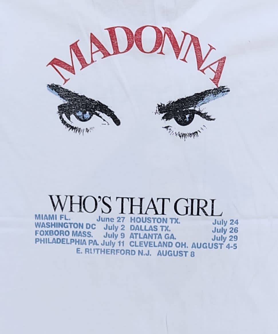 Band Tees × Vintage vintage tee D - 16 Madonna Size US S / EU 44-46 / 1 - 4 Thumbnail