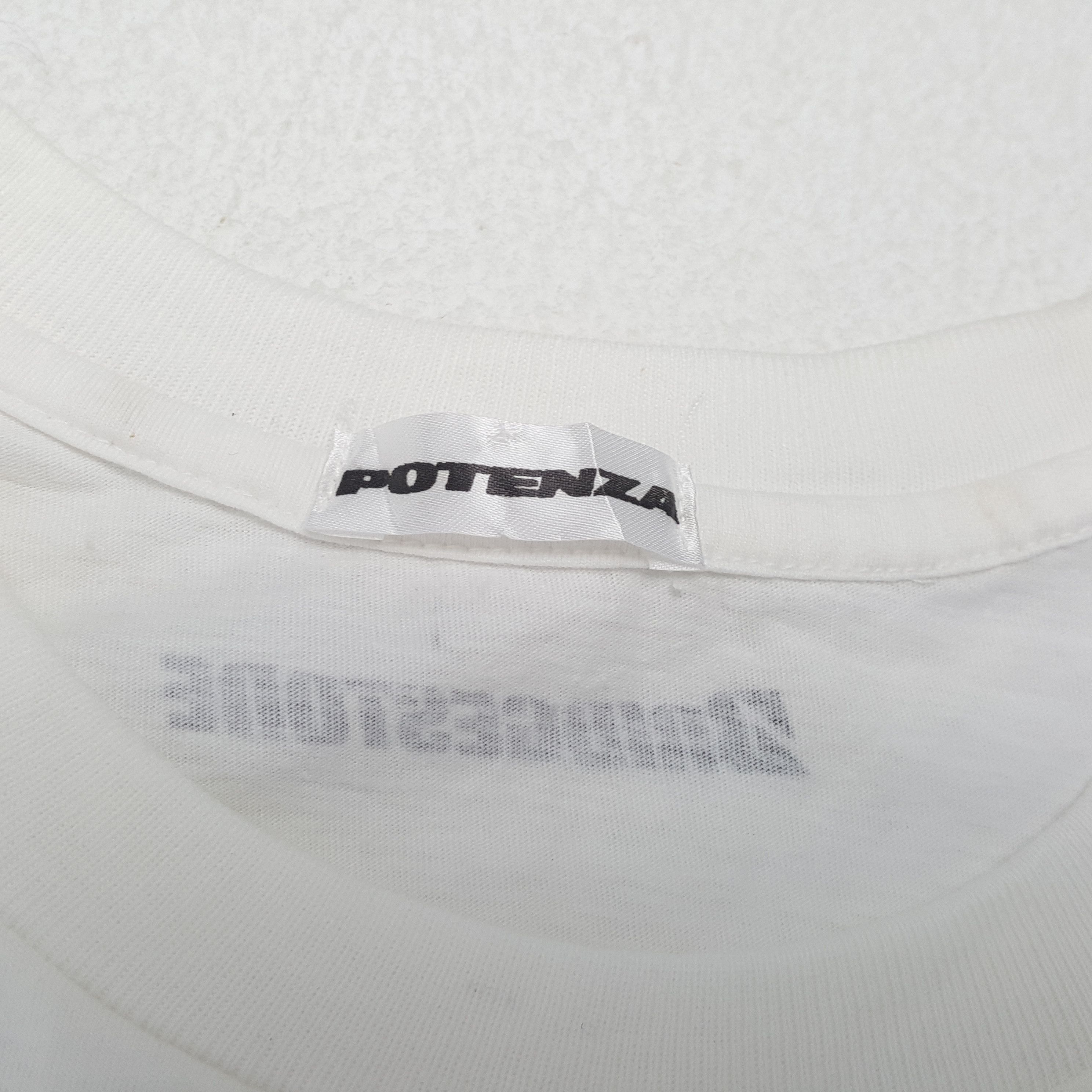 Benetton × Vintage POTENZA FORMULA 1 Racing Bridgestone Vintage Tshirt Size US L / EU 52-54 / 3 - 7 Thumbnail