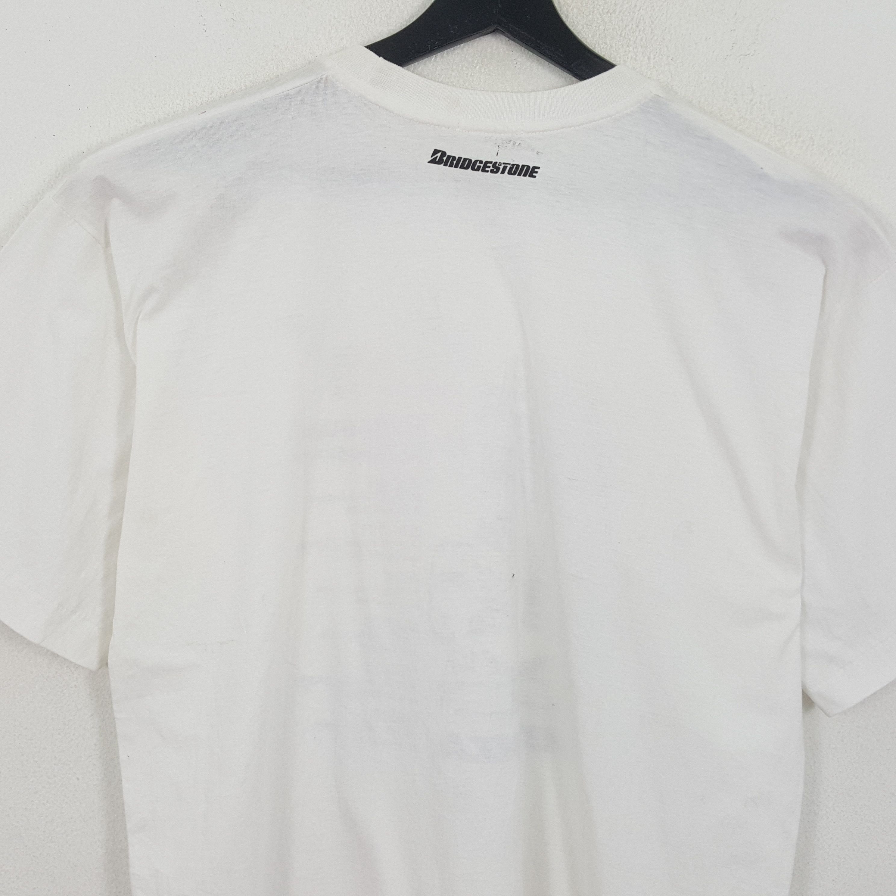 Benetton × Vintage POTENZA FORMULA 1 Racing Bridgestone Vintage Tshirt Size US L / EU 52-54 / 3 - 4 Thumbnail