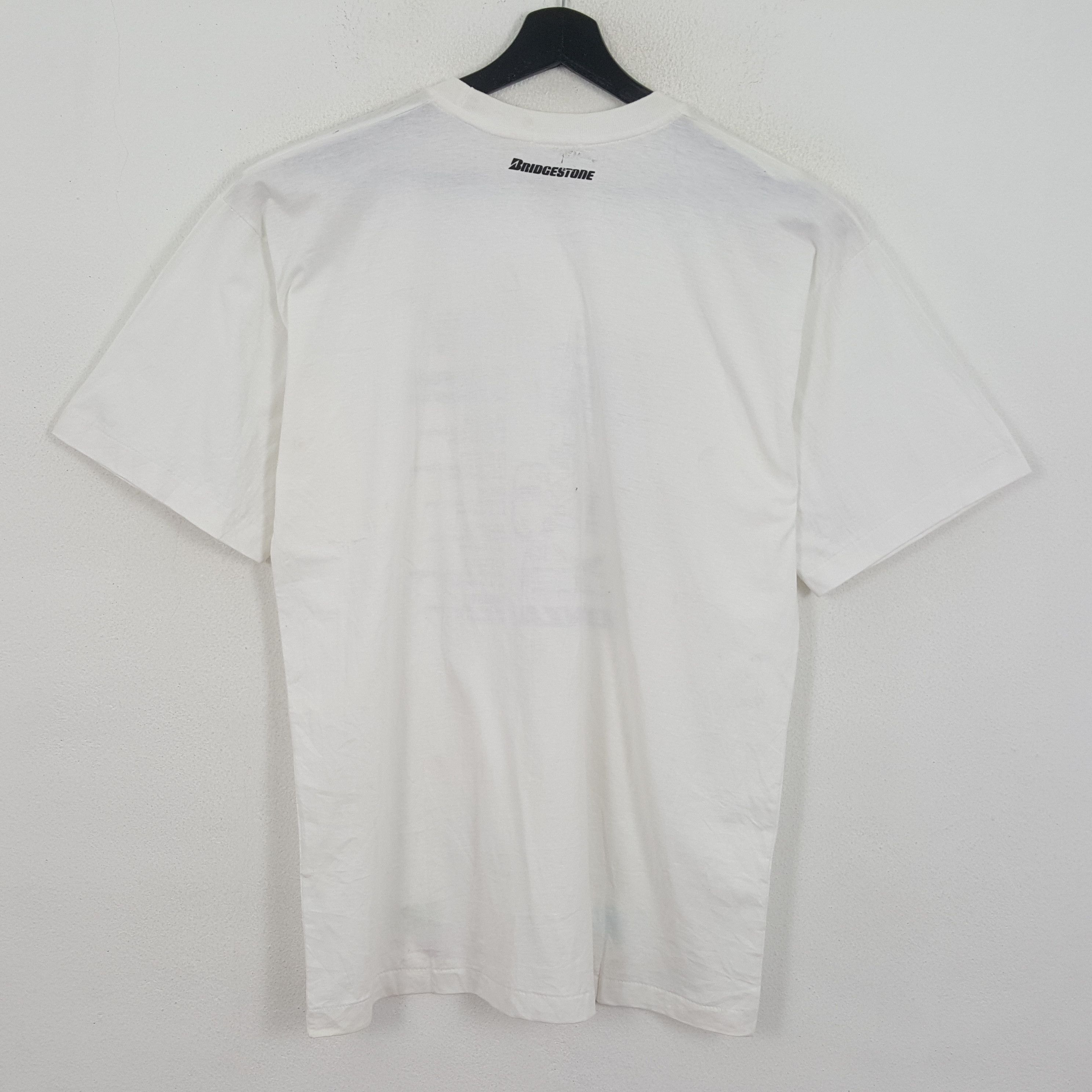 Benetton × Vintage POTENZA FORMULA 1 Racing Bridgestone Vintage Tshirt Size US L / EU 52-54 / 3 - 3 Thumbnail