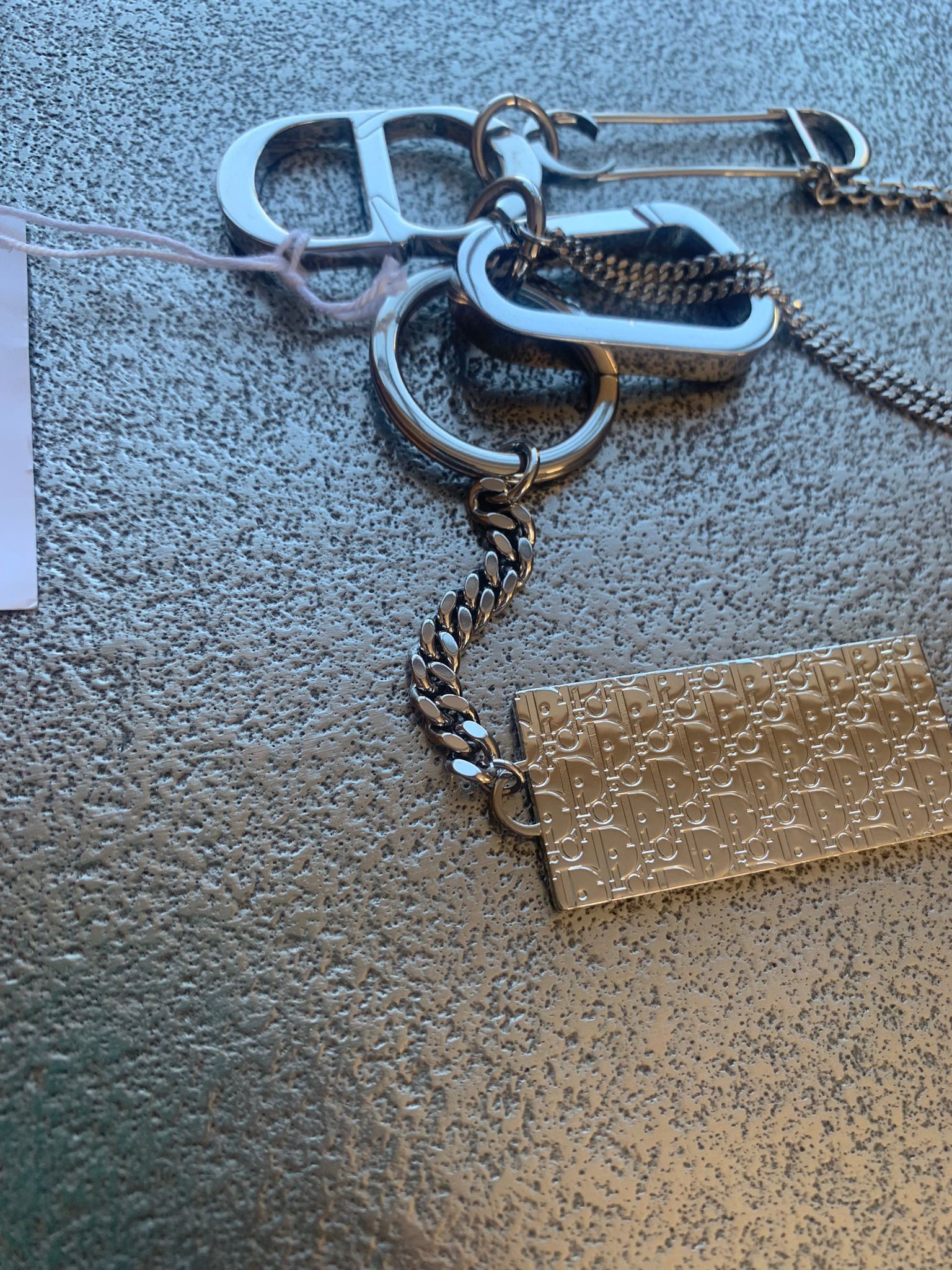 Dior MCJ Fashion Jewel in Palladium White Metal Size ONE SIZE - 2 Thumbnail