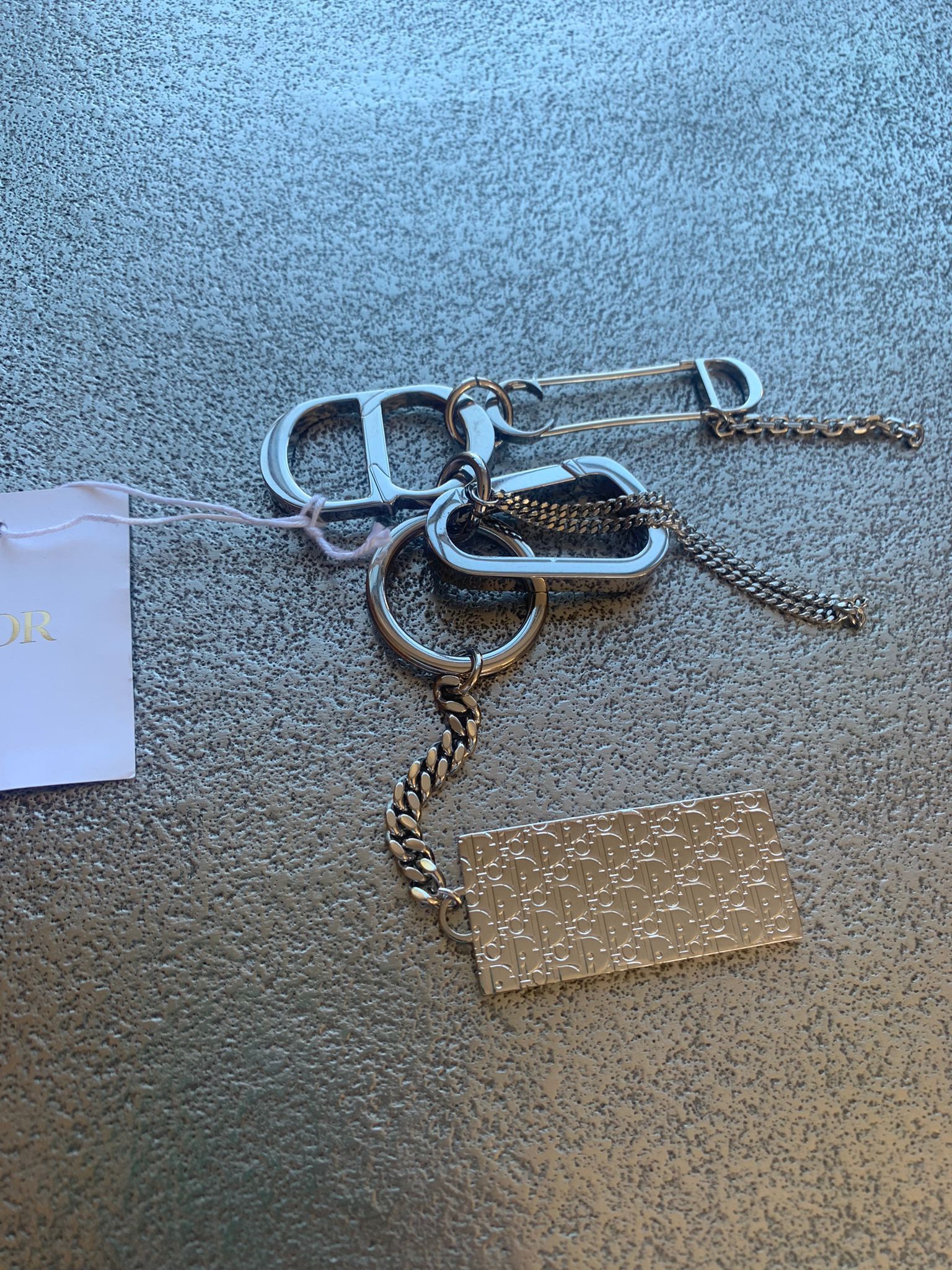 Dior MCJ Fashion Jewel in Palladium White Metal Size ONE SIZE - 3 Thumbnail