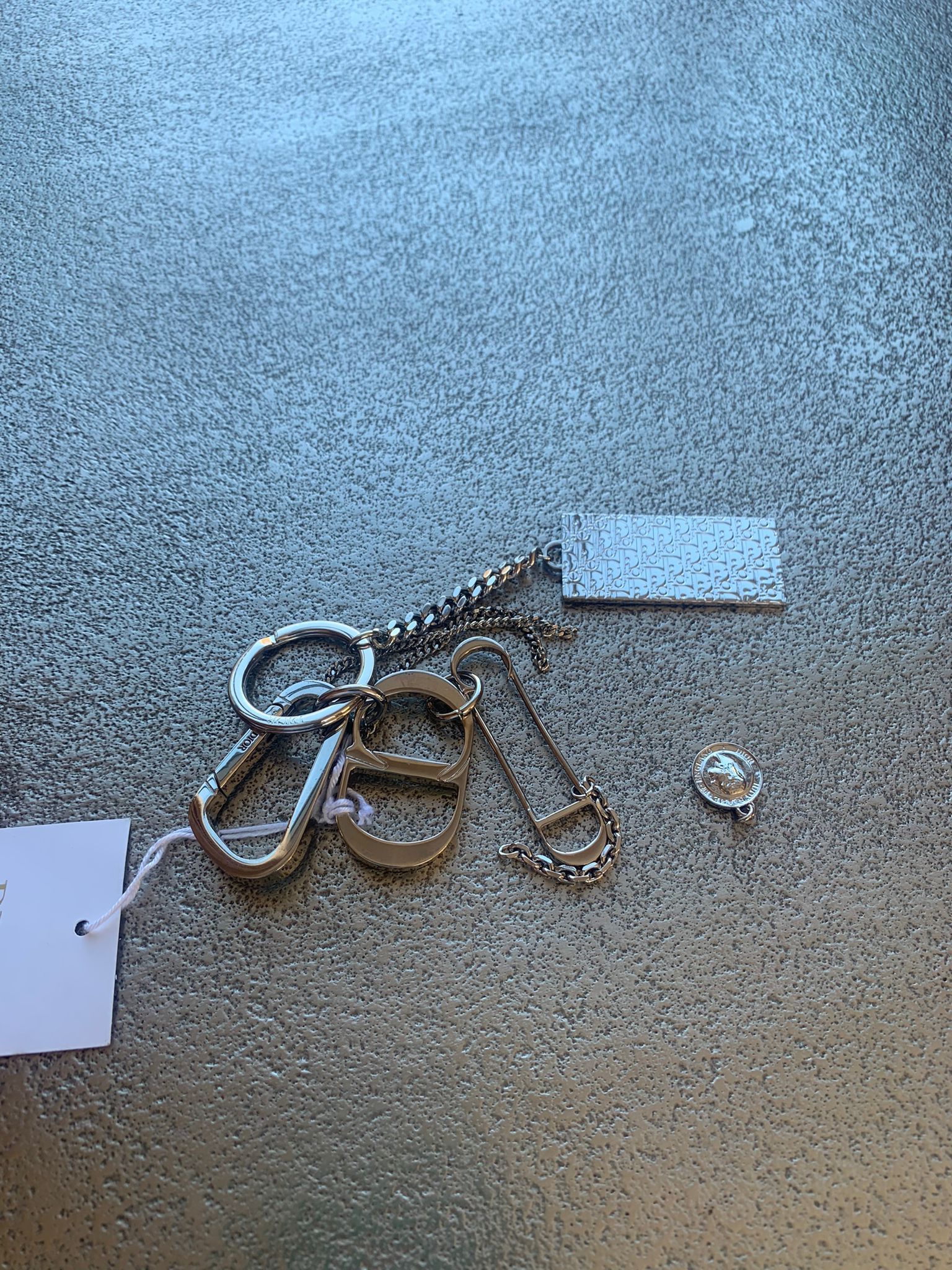 Dior MCJ Fashion Jewel in Palladium White Metal Size ONE SIZE - 10 Thumbnail