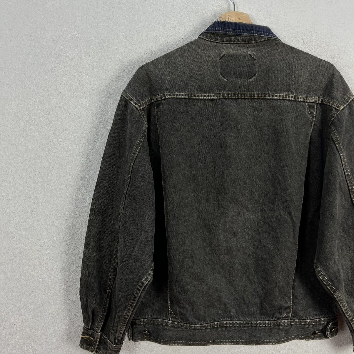 Japanese Brand VINTAGE GENUINE CANGARCON DENIM JACKET BIKER WEAR Size US L / EU 52-54 / 3 - 12 Thumbnail