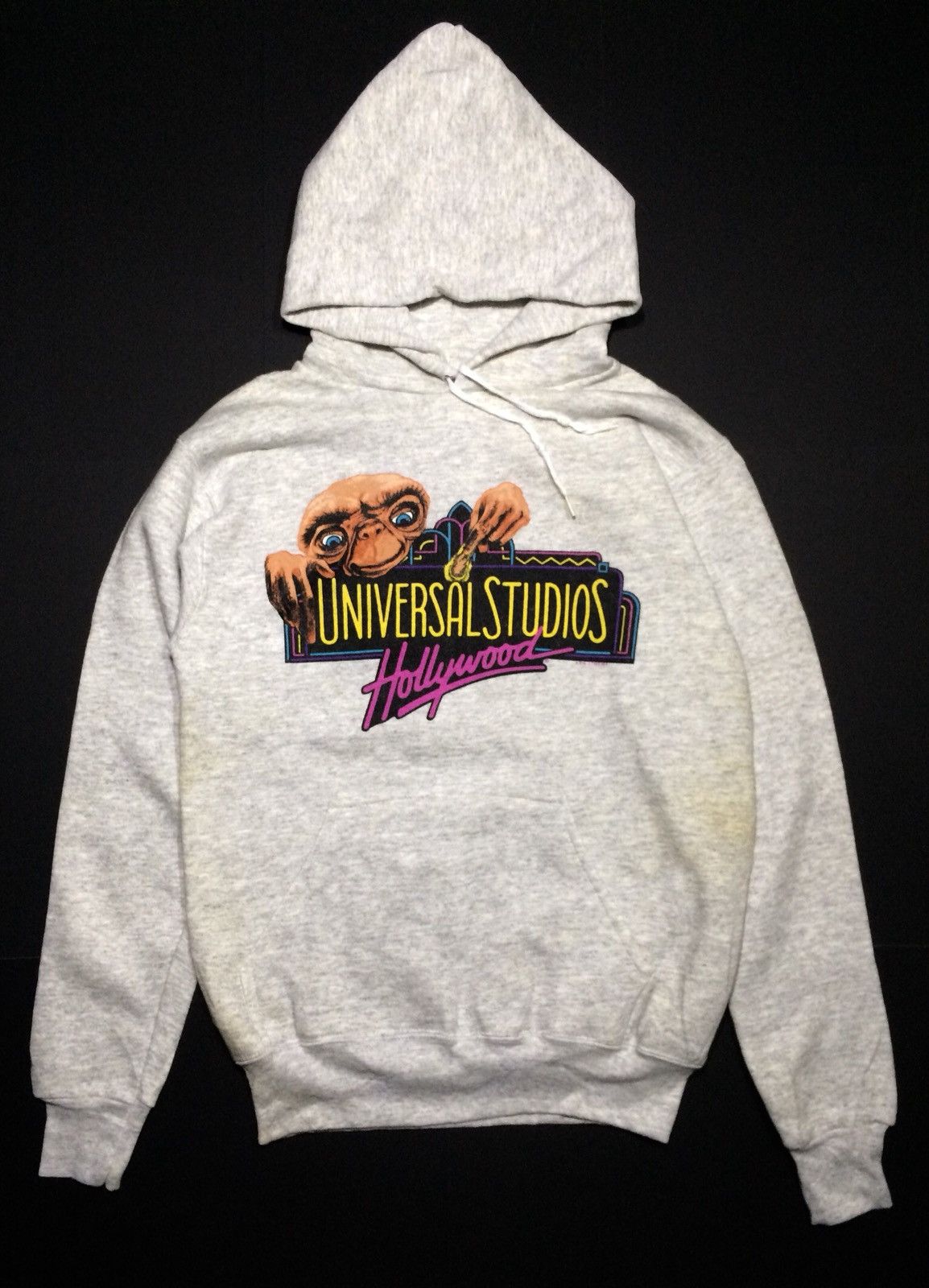 Vintage 80s Movie ET Marquee Hoodie Sweatshirt Deadstock‼️