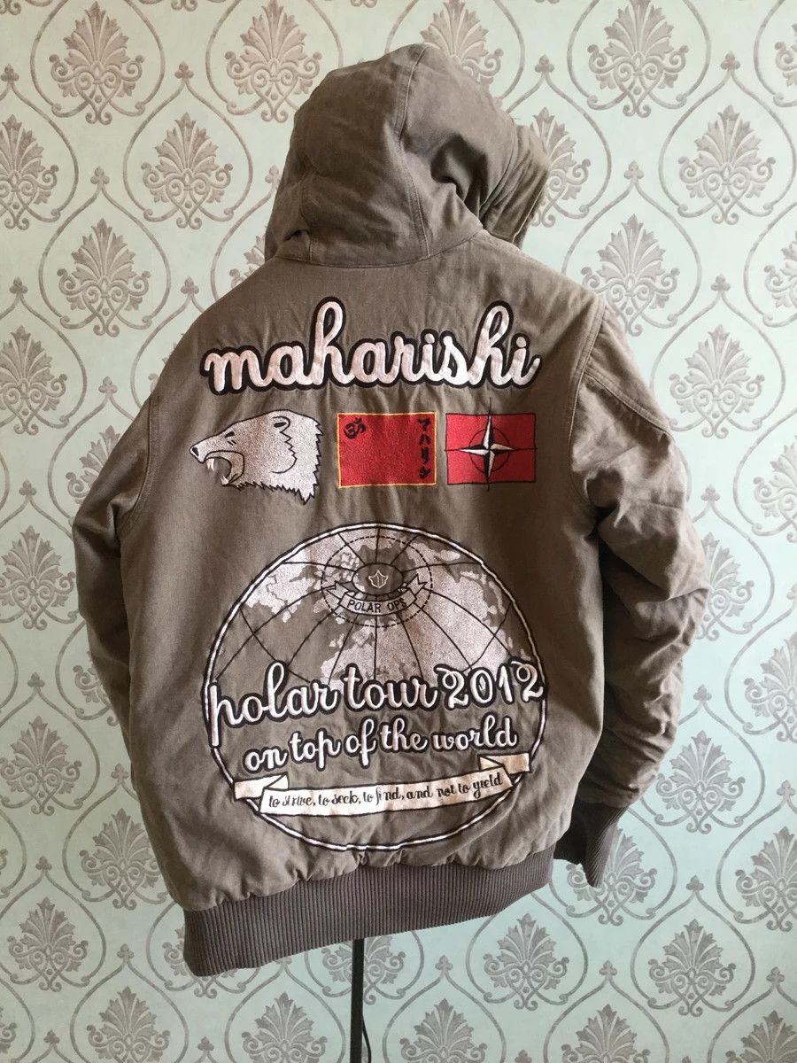 Maharishi Embroided Olaf tour 2012 jacket.Like Stone Island or MAstrum Size US M / EU 48-50 / 2 - 1 Thumbnail