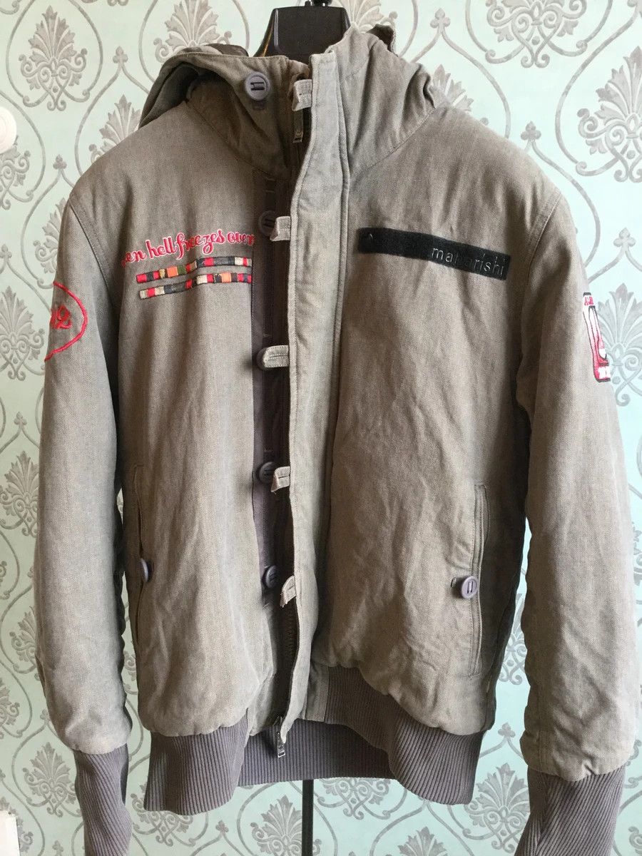 Maharishi Embroided Olaf tour 2012 jacket.Like Stone Island or MAstrum Size US M / EU 48-50 / 2 - 5 Thumbnail