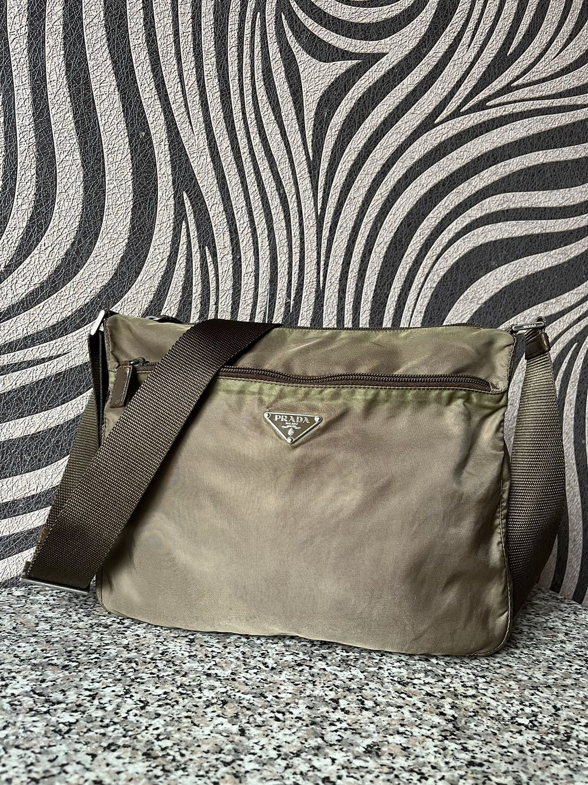 Vintage prada side bag cheap