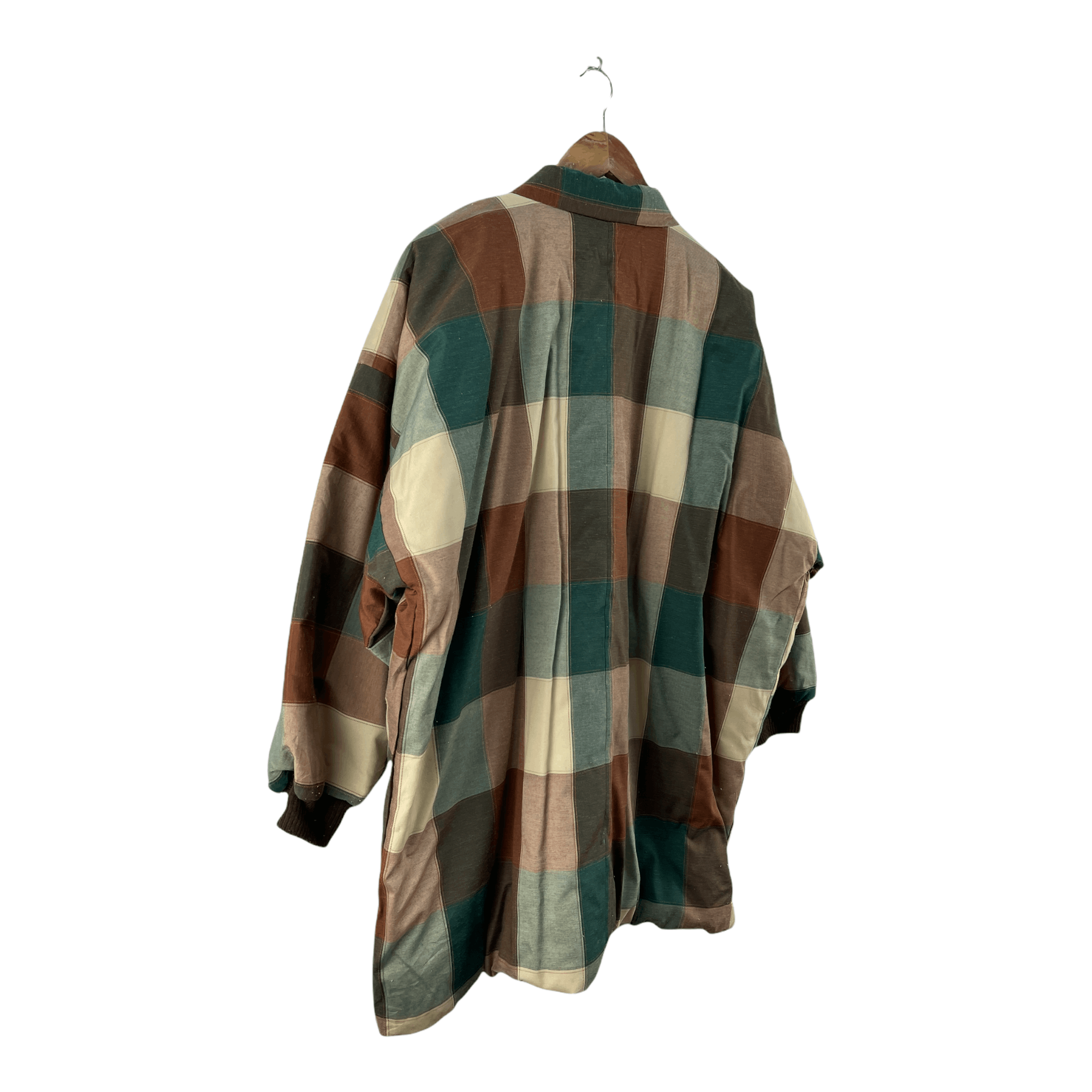 Japanese Brand Vintage Kimono Patchwork multicolour japanase style Size US L / EU 52-54 / 3 - 6 Thumbnail
