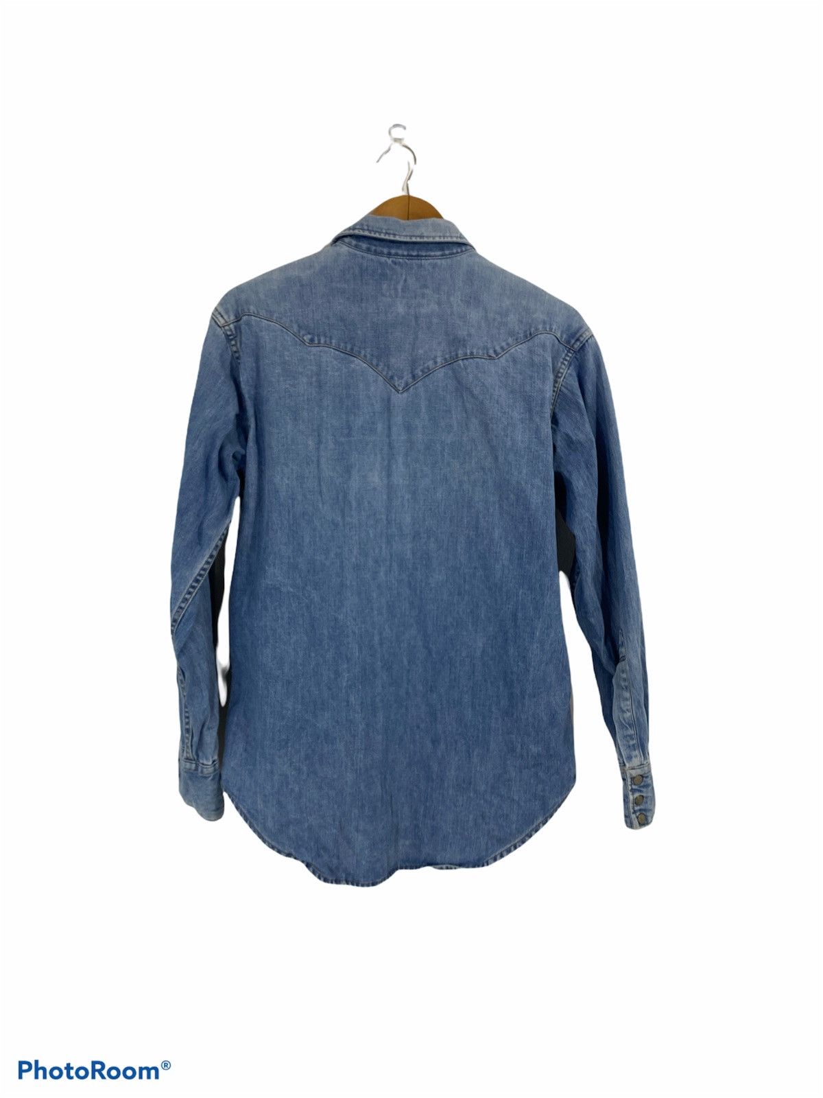 Sugar Cane Vintage Sugar Cane Western Button Shirt Denim Design Size US L / EU 52-54 / 3 - 2 Thumbnail