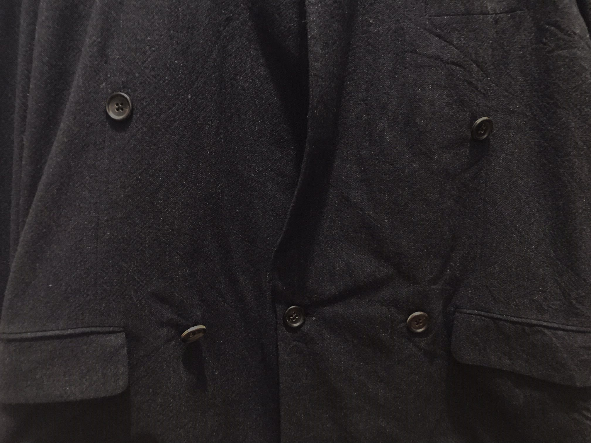 Yohji Yamamoto Y’s Men Yohji Yamamoto Wool Coat Jacket Size US L / EU 52-54 / 3 - 4 Thumbnail