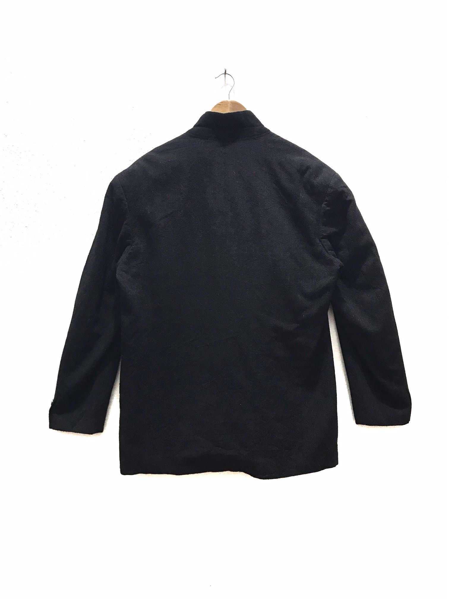 Yohji Yamamoto Y’s Men Yohji Yamamoto Wool Coat Jacket Size US L / EU 52-54 / 3 - 3 Thumbnail
