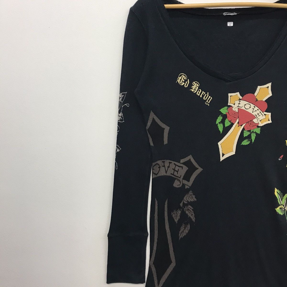Christian Audigier × Ed Hardy Rare!! ED HARDY By Christian Audigier Long Sleeve Tee Size US S / EU 44-46 / 1 - 5 Thumbnail