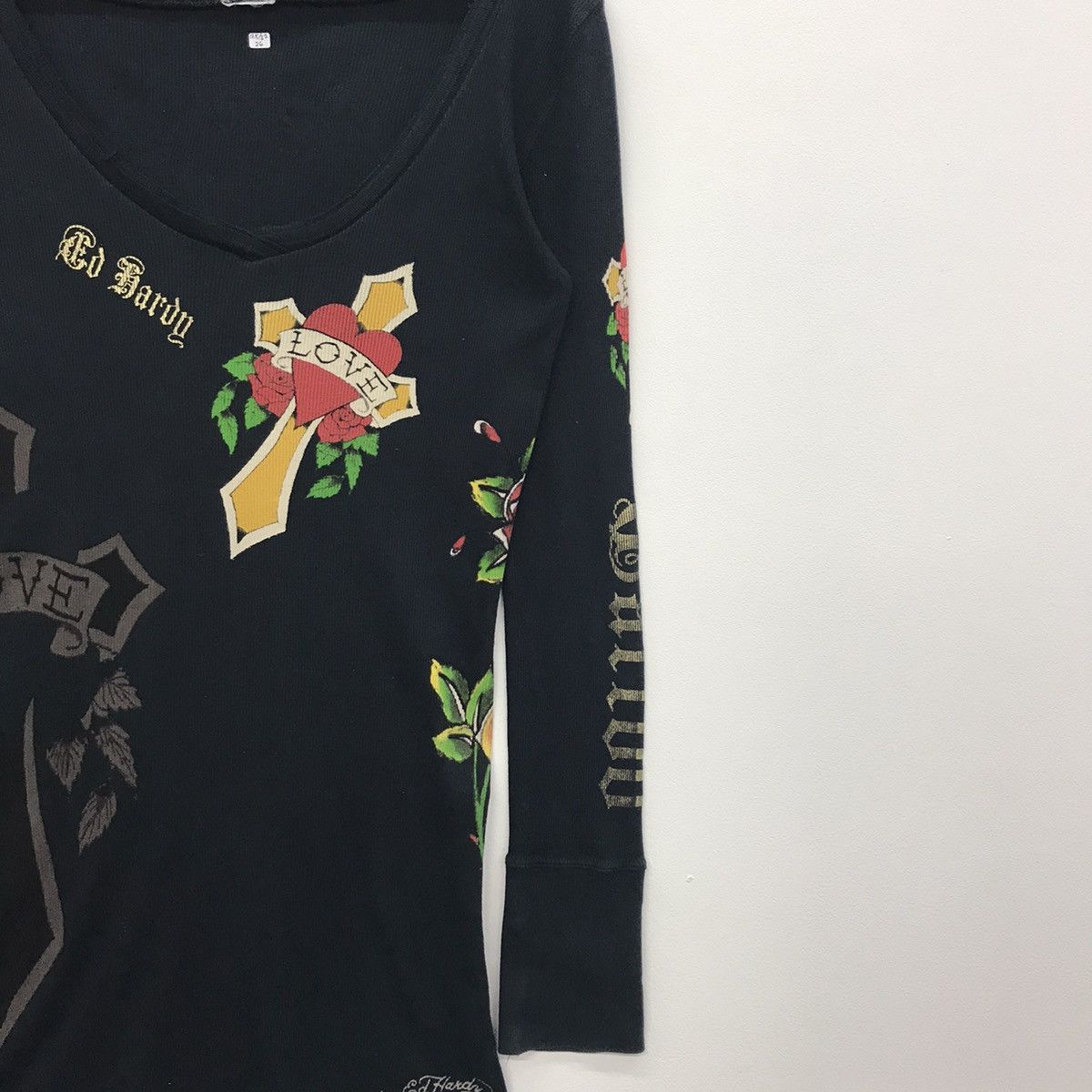 Christian Audigier × Ed Hardy Rare!! ED HARDY By Christian Audigier Long Sleeve Tee Size US S / EU 44-46 / 1 - 4 Thumbnail