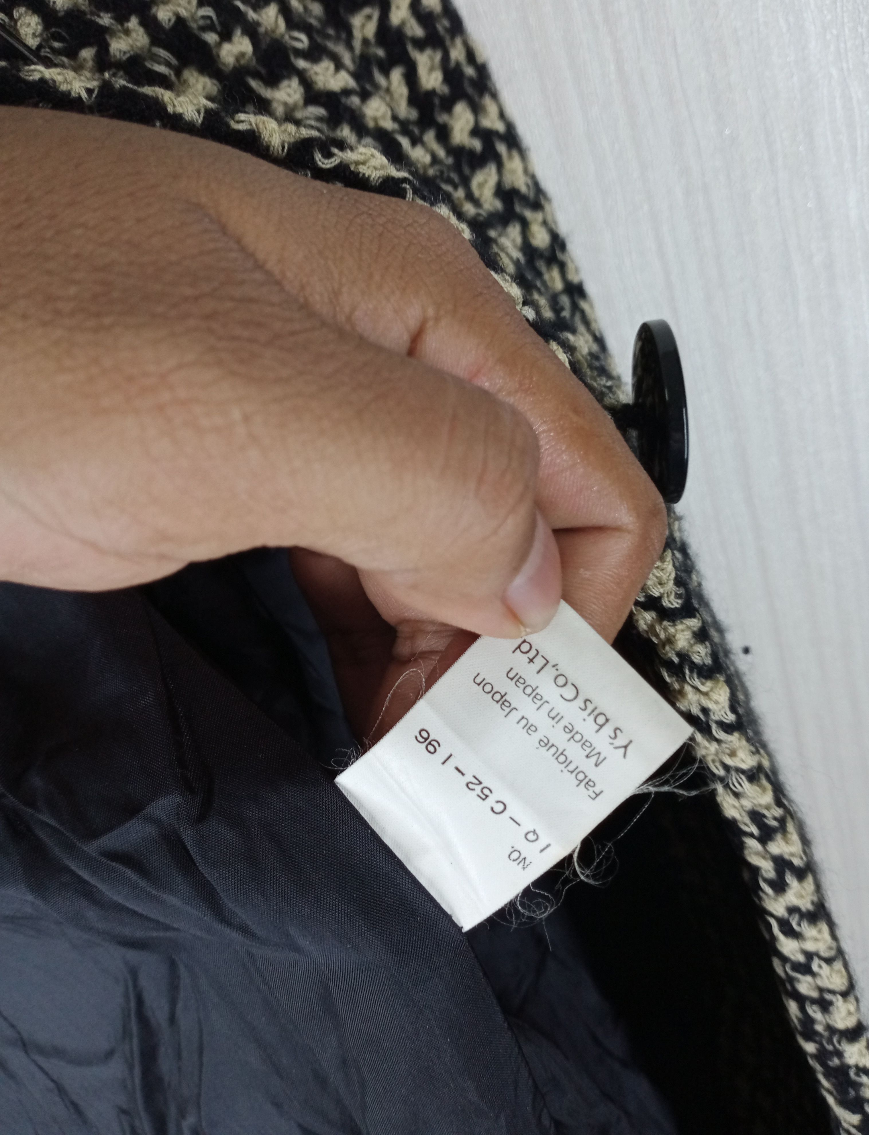 Yohji Yamamoto Rare Yohji Yamamoto Y's Bis Wool Long Coat Size US S / EU 44-46 / 1 - 8 Thumbnail