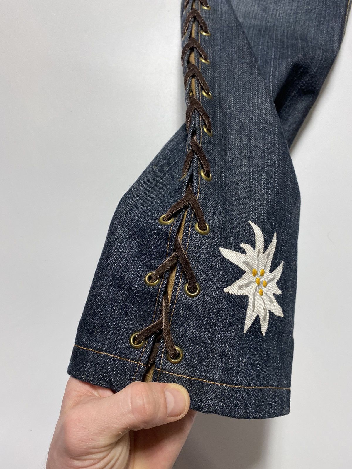 Levi's Vintage Levi's custom florals bandage flare jeans y2k Size US 30 / EU 46 - 5 Thumbnail