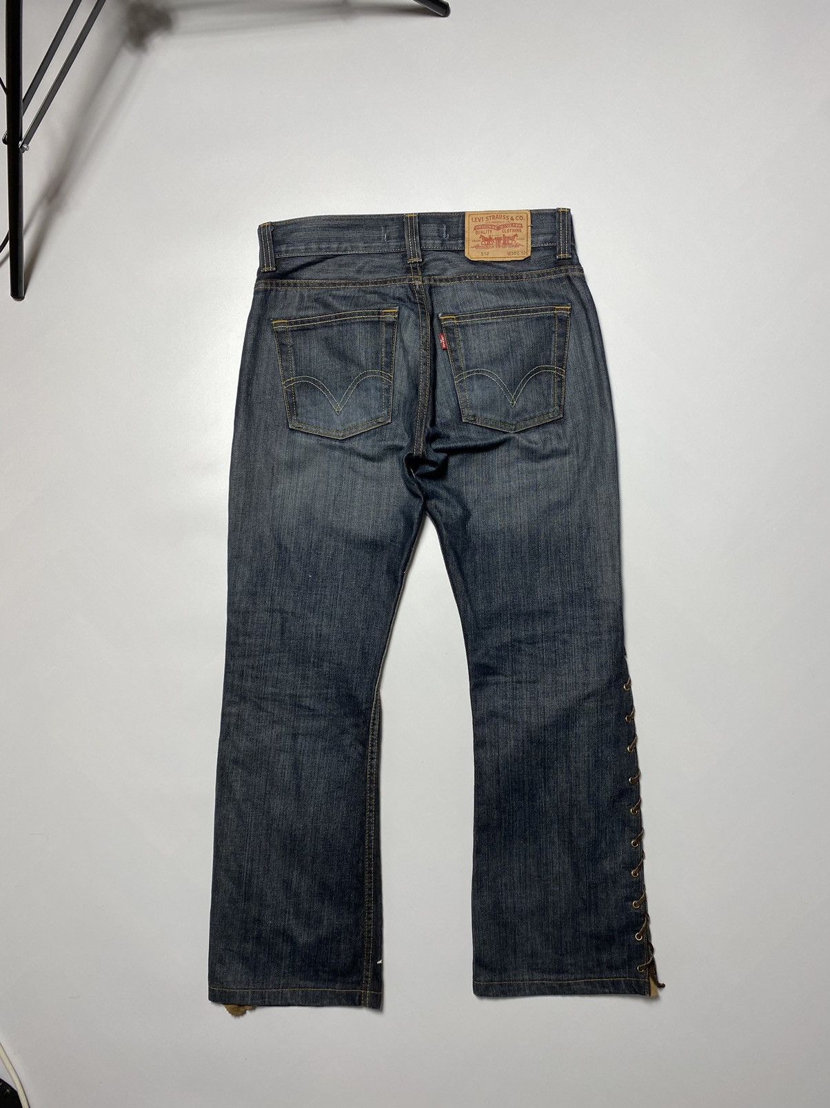 Levi's Vintage Levi's custom florals bandage flare jeans y2k Size US 30 / EU 46 - 15 Thumbnail