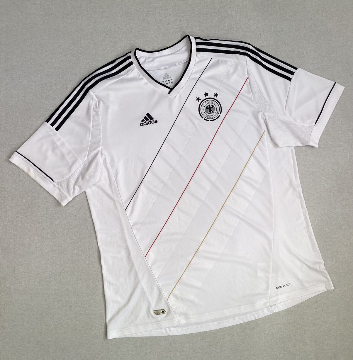 Adidas GERMANY NATIONAL TEAM 2012 HOME FOOTBALL SHIRT JERSEY XXL Size US XXL / EU 58 / 5 - 1 Thumbnail