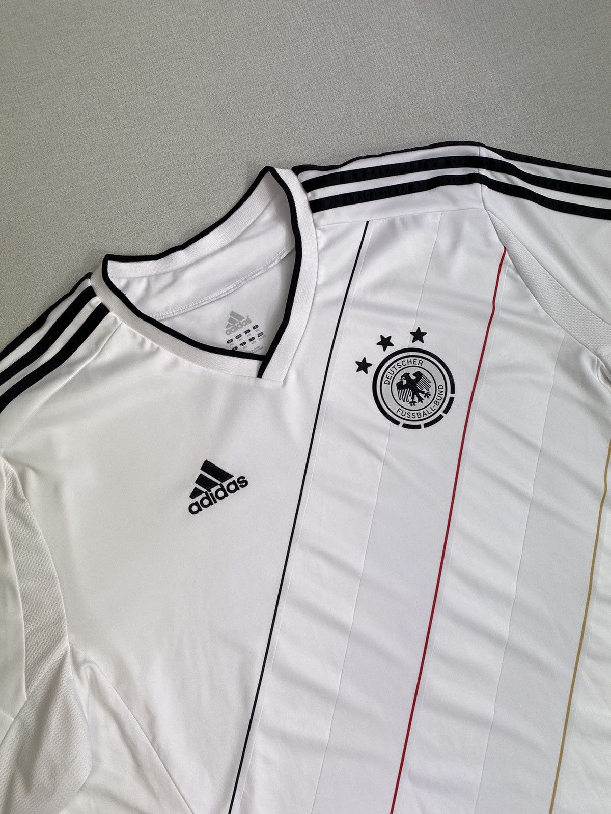 Adidas GERMANY NATIONAL TEAM 2012 HOME FOOTBALL SHIRT JERSEY XXL Size US XXL / EU 58 / 5 - 2 Thumbnail