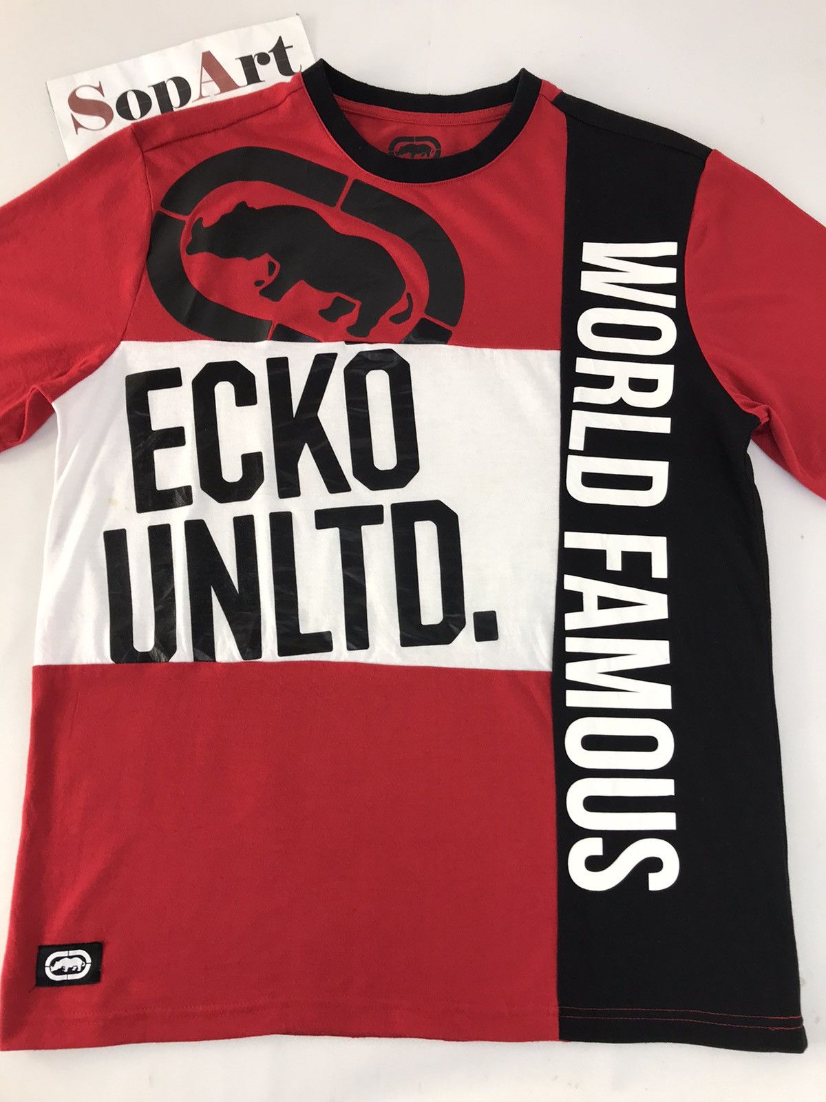 Ecko Unltd. Ecko Unltd World Famous 3 Tones Colour Tee Size US L / EU 52-54 / 3 - 3 Thumbnail