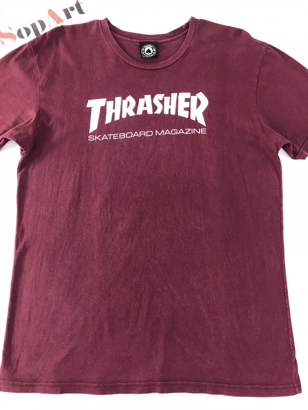 Thrasher Thrasher Skateboard Magazine Red Colour Tee Size US L / EU 52-54 / 3 - 3 Thumbnail