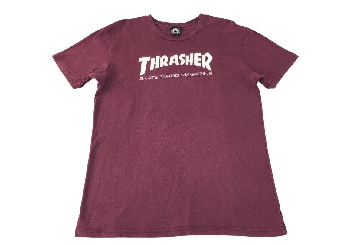Thrasher Thrasher Skateboard Magazine Red Colour Tee Size US L / EU 52-54 / 3 - 1 Thumbnail