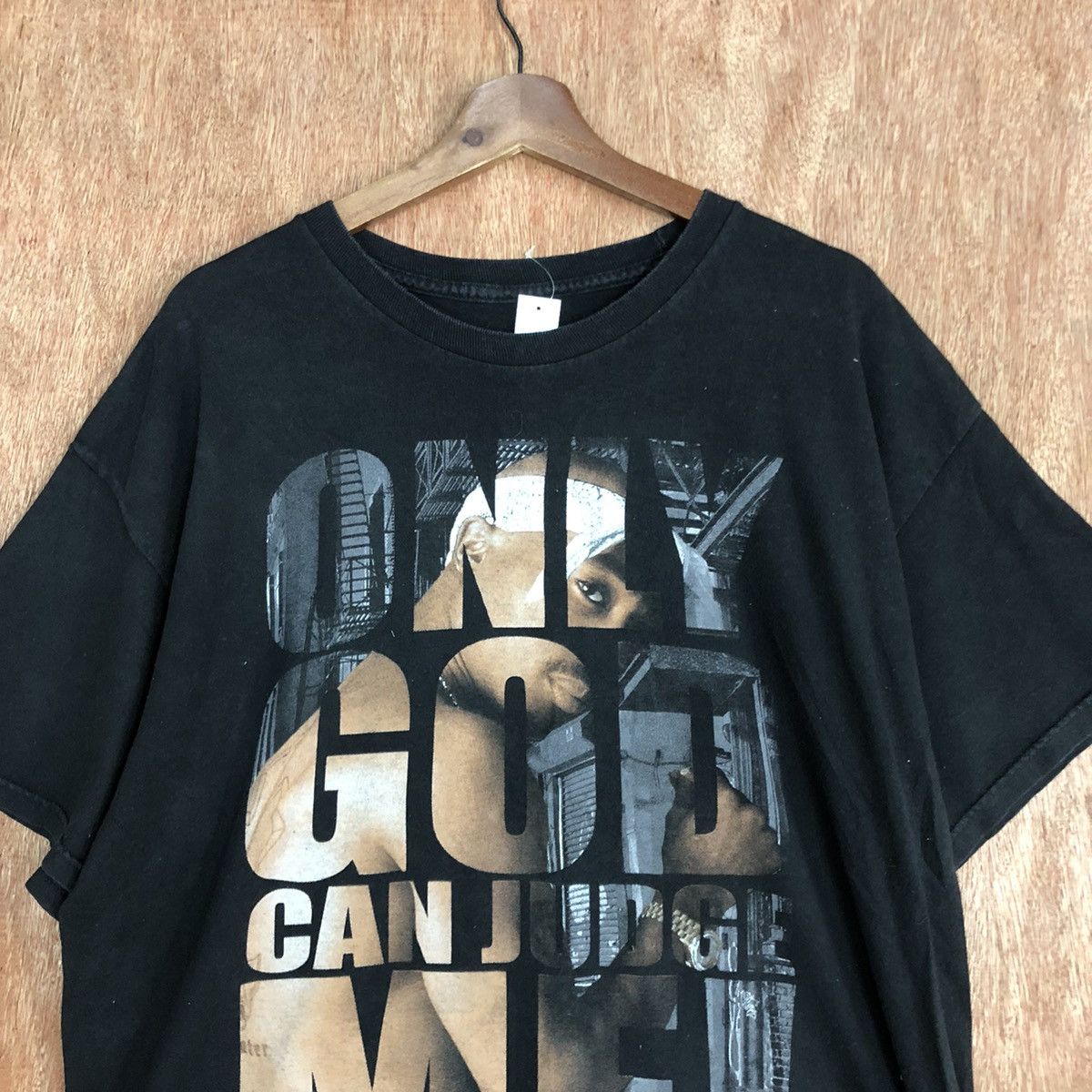 Chance The Rapper DLL Tupac Shakur Only God Can Judge Me Tshirt #1443 Size US L / EU 52-54 / 3 - 2 Thumbnail