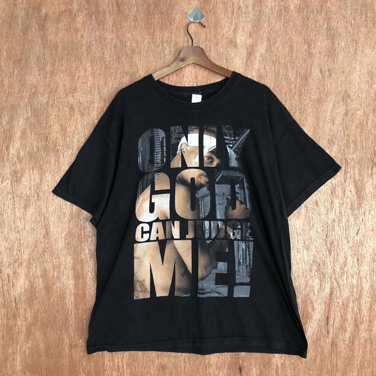 Chance The Rapper DLL Tupac Shakur Only God Can Judge Me Tshirt #1443 Size US L / EU 52-54 / 3 - 1 Thumbnail