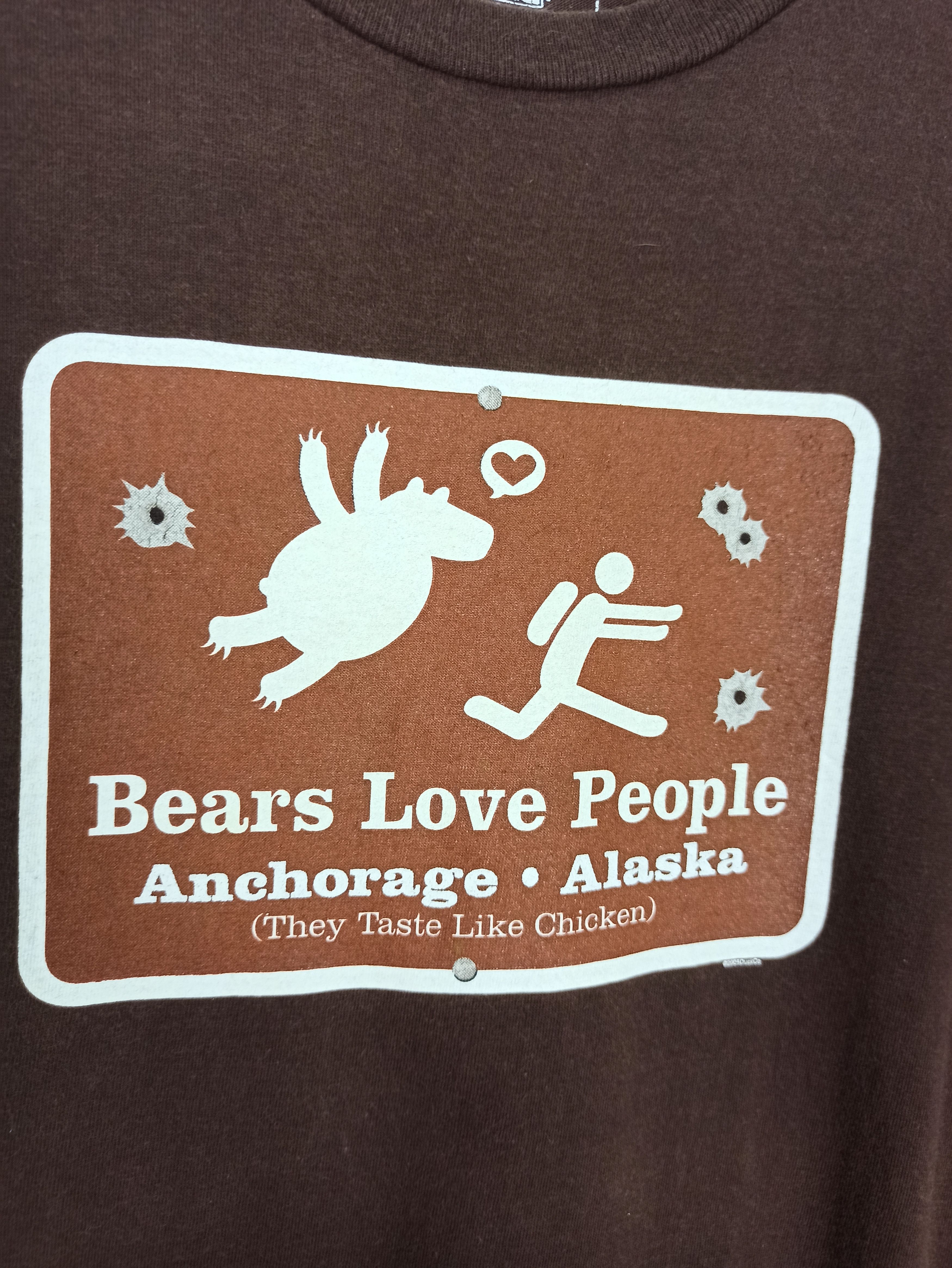 Vintage Rare The duck company tee Bears Love People Tshirt Size US XL / EU 56 / 4 - 3 Thumbnail