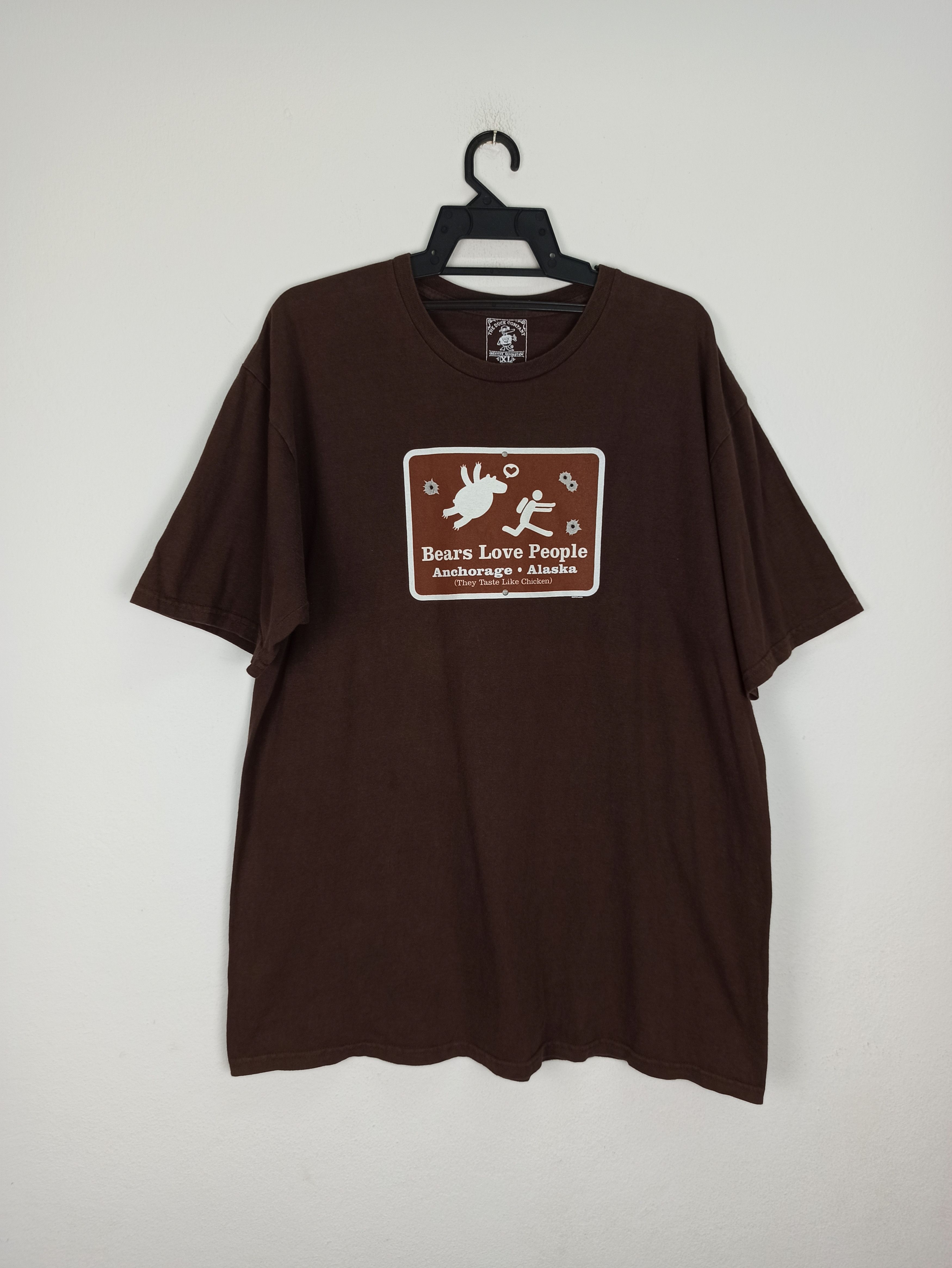 Vintage Rare The duck company tee Bears Love People Tshirt Size US XL / EU 56 / 4 - 1 Thumbnail