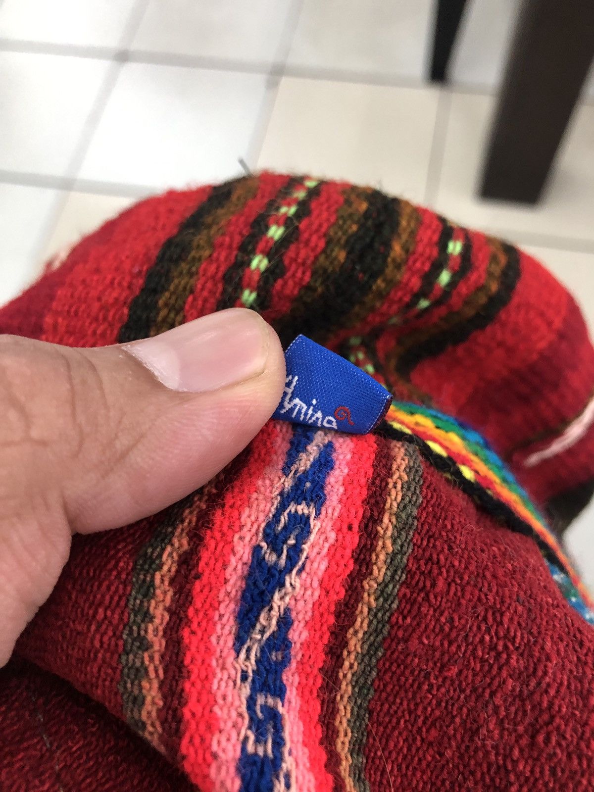 Japanese Brand VINTAGE MEXICAN BLANKET BUCKET HAT CAP HIPPIES PSYCHEDELIC Size ONE SIZE - 8 Thumbnail