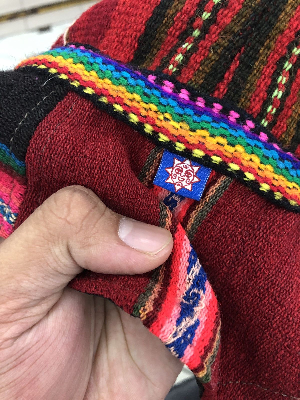 Japanese Brand VINTAGE MEXICAN BLANKET BUCKET HAT CAP HIPPIES PSYCHEDELIC Size ONE SIZE - 7 Thumbnail