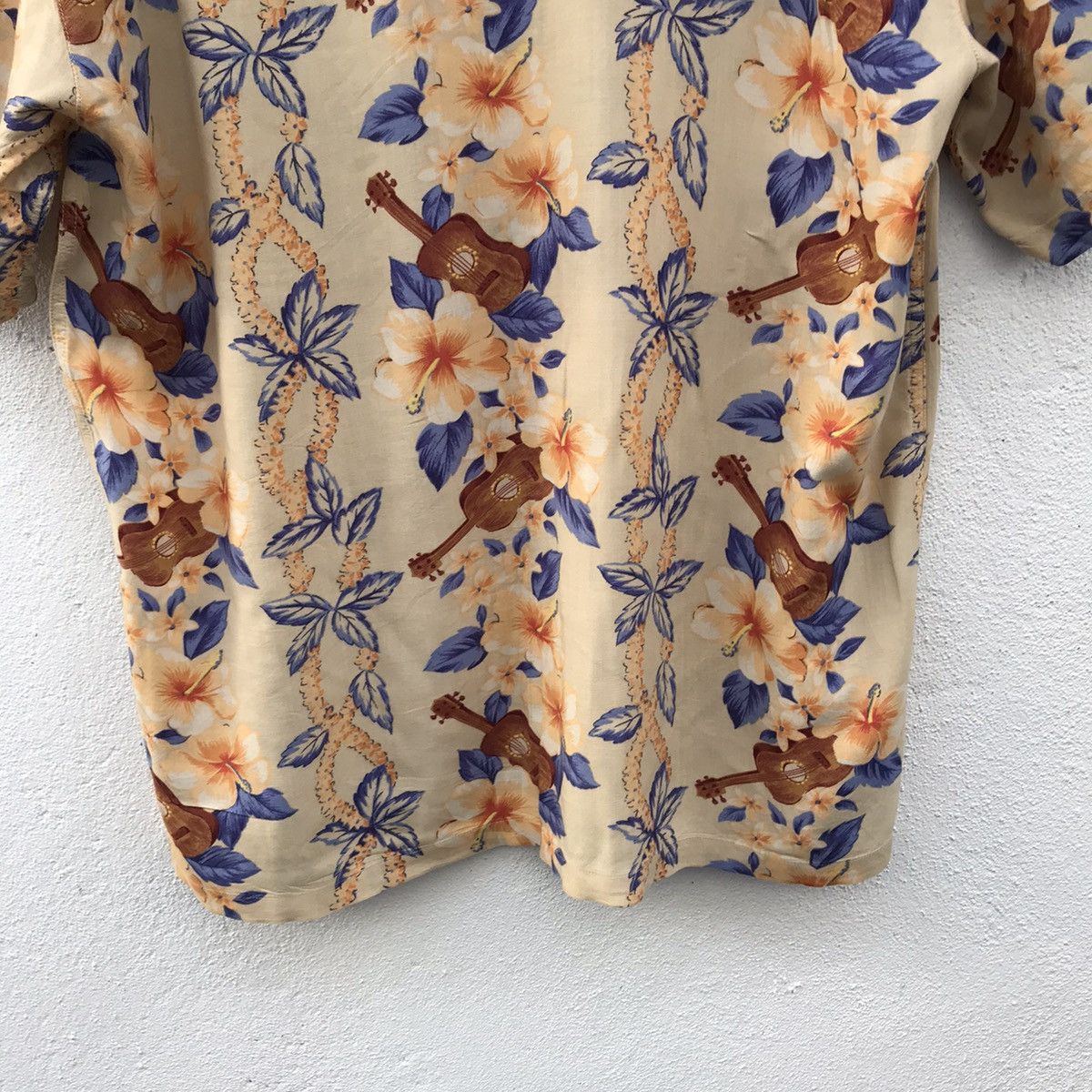 Japanese Brand Bay Leaf Hawaiian Style Rayon Hawaiian Shirt Size US L / EU 52-54 / 3 - 6 Thumbnail