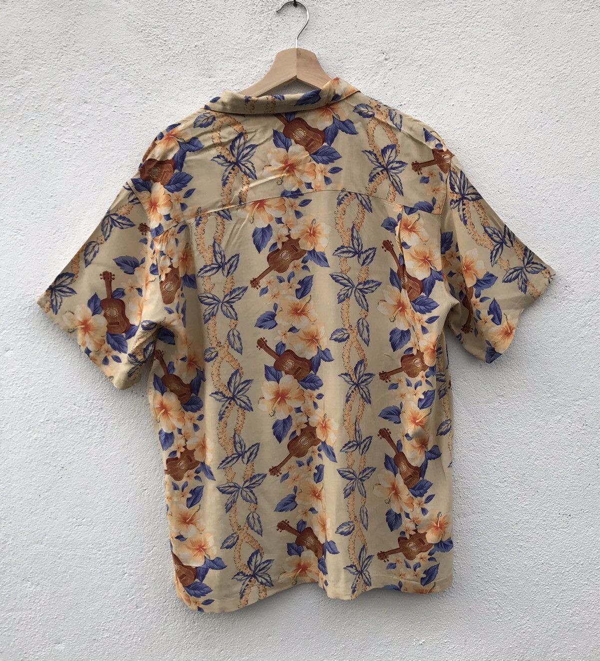 Japanese Brand Bay Leaf Hawaiian Style Rayon Hawaiian Shirt Size US L / EU 52-54 / 3 - 4 Thumbnail