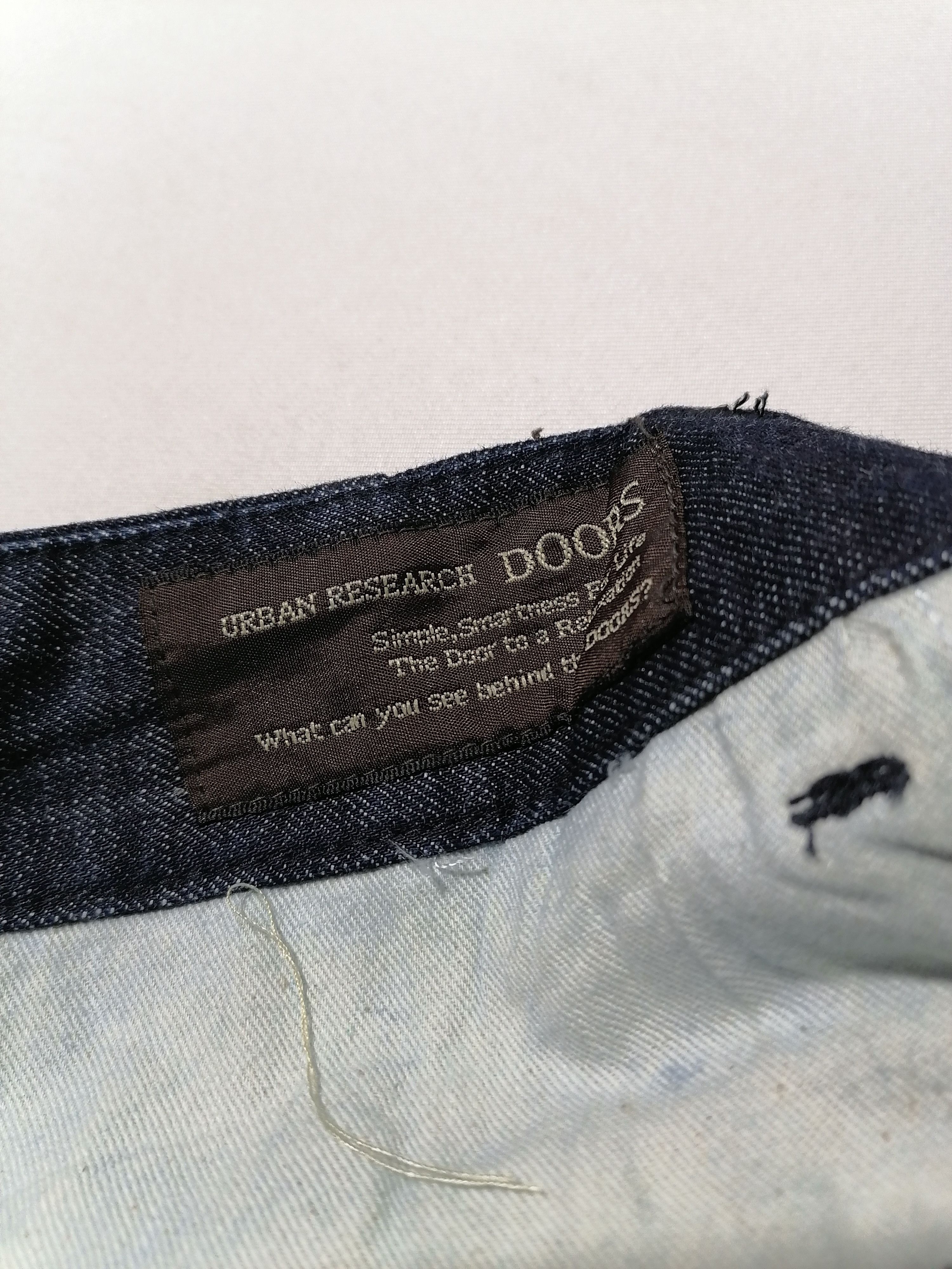URBAN RESEARCH DOORS Urban Research Doors Denim Jeans Size US 27 - 5 Thumbnail