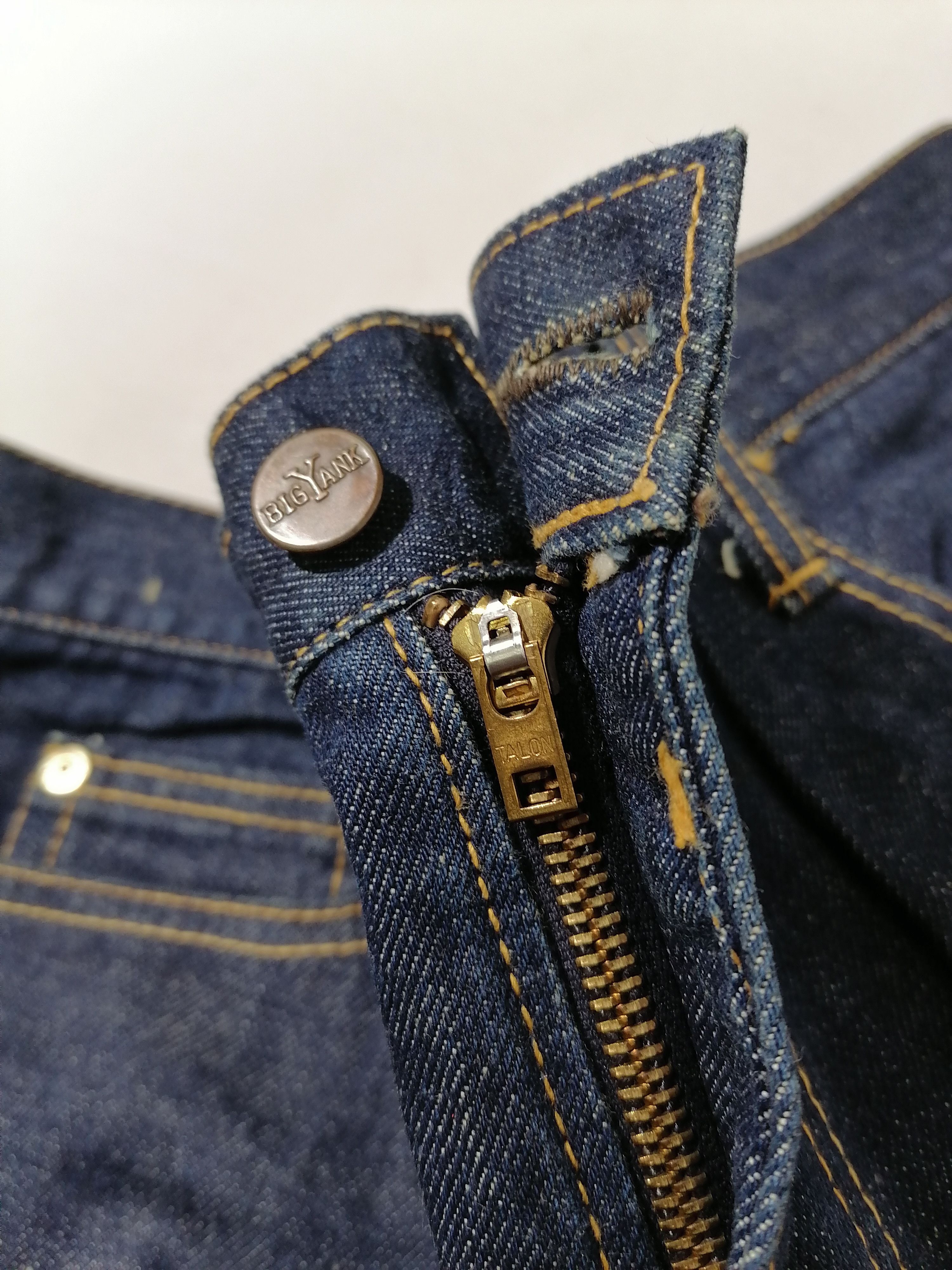 Vintage Big Yank Denim Jeans Size US 34 / EU 50 - 3 Thumbnail