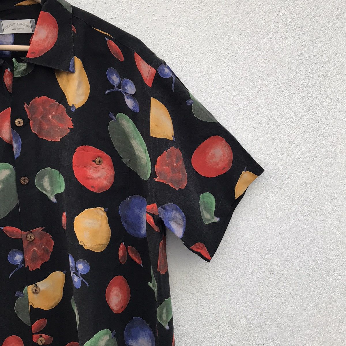 Designer Riscatto Portofino Fruits Design Hawaiian Shirt Size US M / EU 48-50 / 2 - 5 Thumbnail