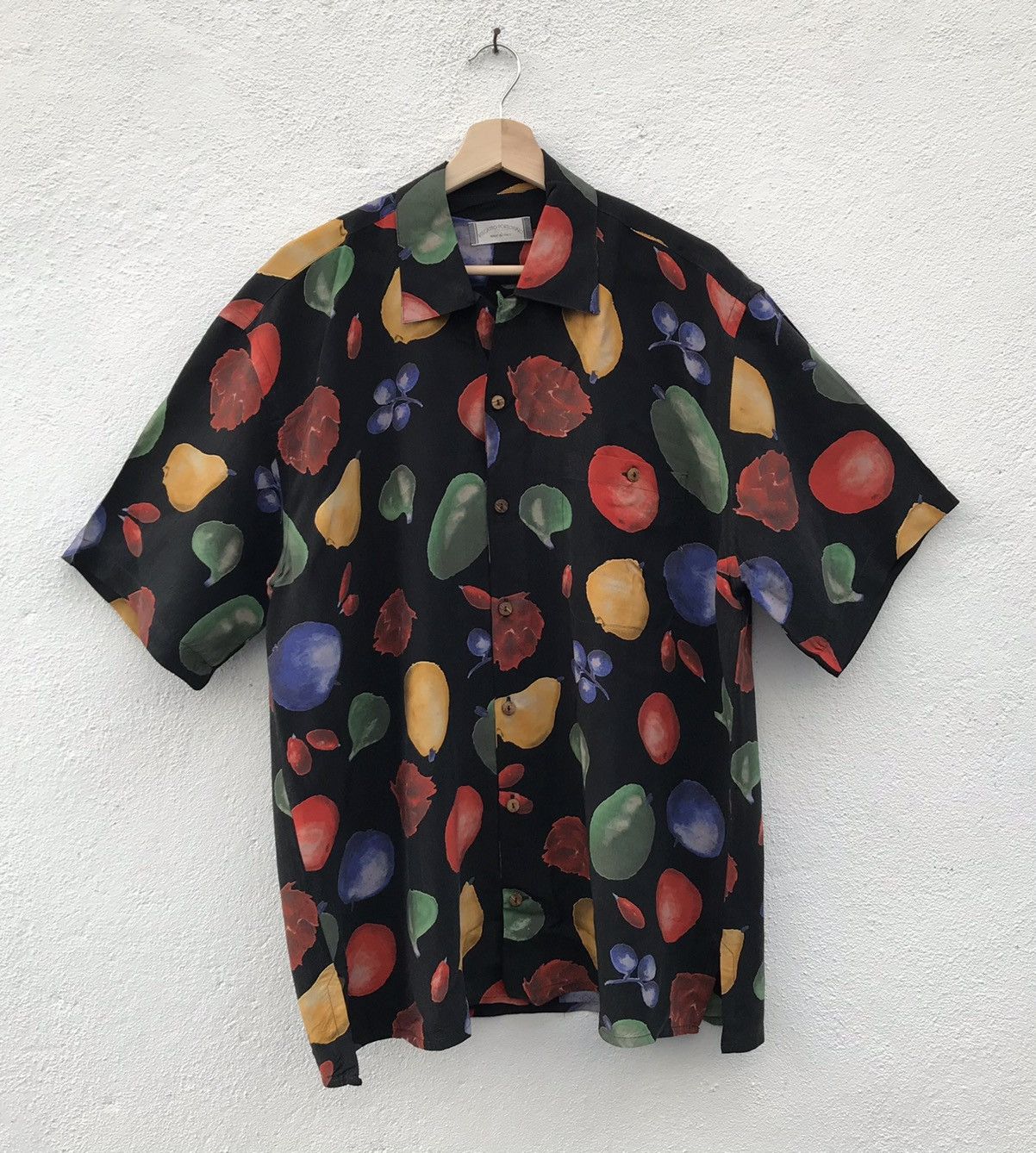 Designer Riscatto Portofino Fruits Design Hawaiian Shirt Size US M / EU 48-50 / 2 - 1 Thumbnail