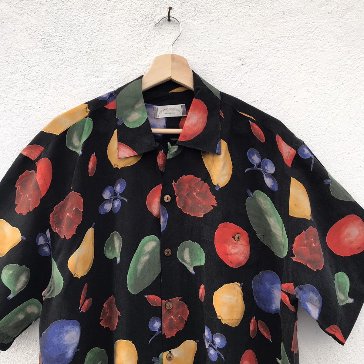 Designer Riscatto Portofino Fruits Design Hawaiian Shirt Size US M / EU 48-50 / 2 - 2 Thumbnail