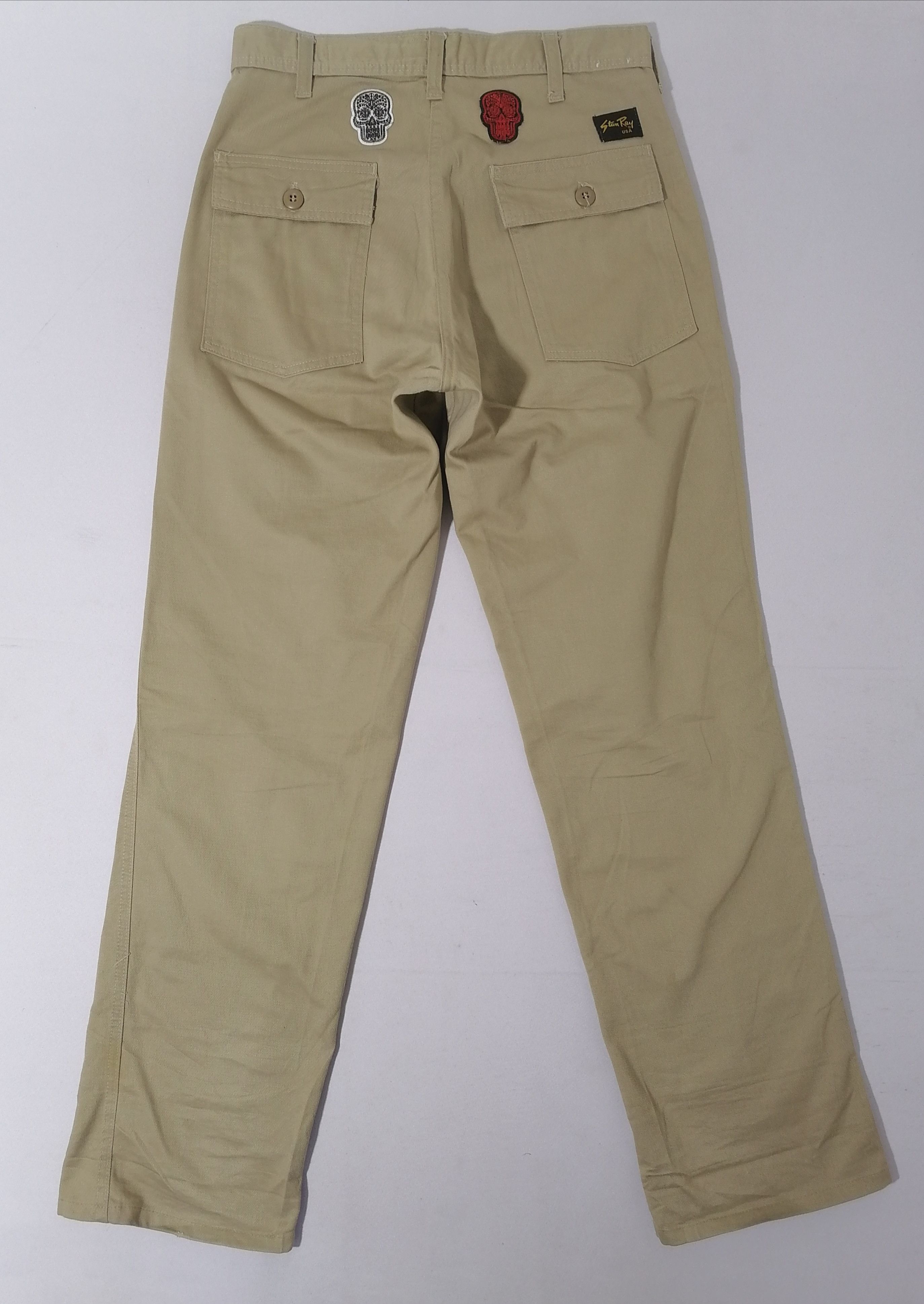 Other Ever Lasting Ride Skulls Patched Pants Size US 31 - 1 Thumbnail