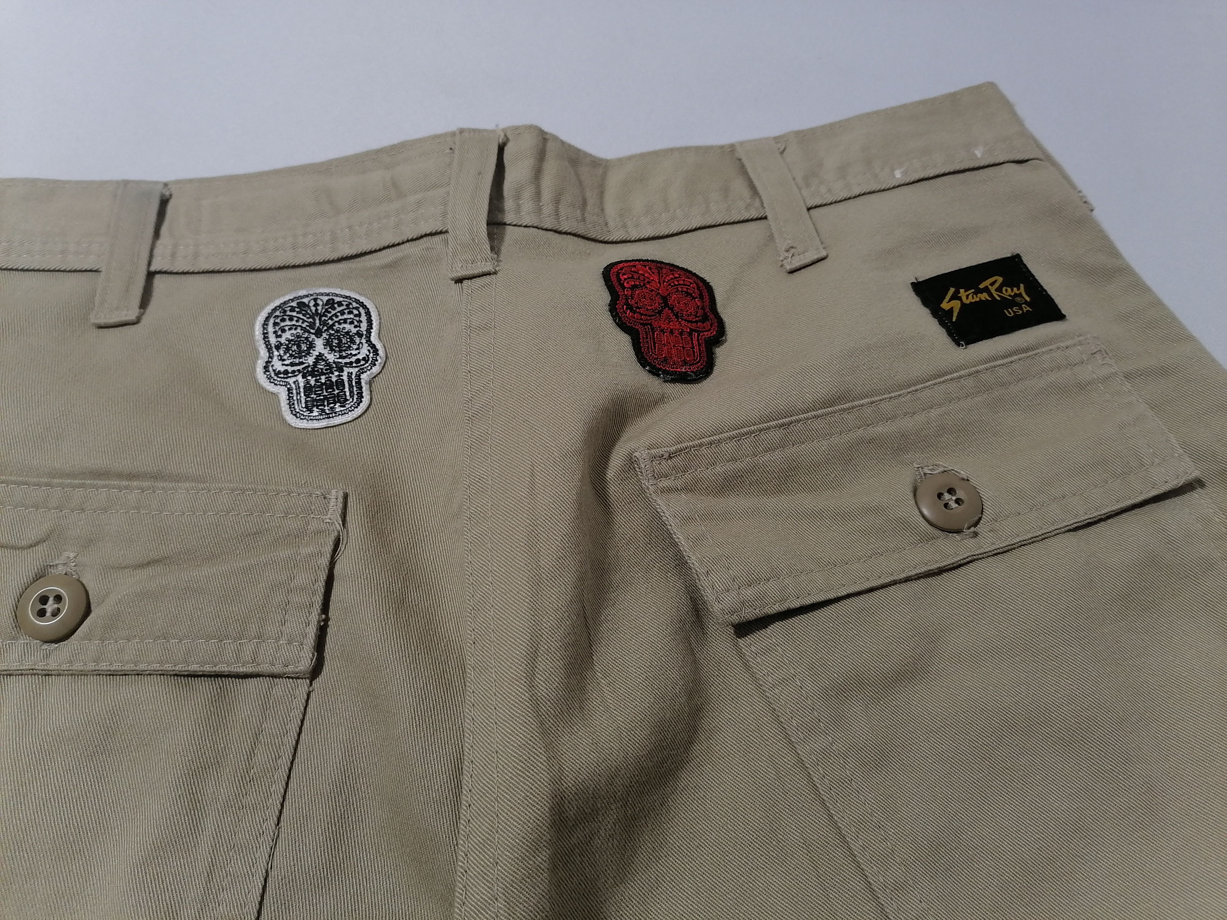 Other Ever Lasting Ride Skulls Patched Pants Size US 31 - 3 Thumbnail