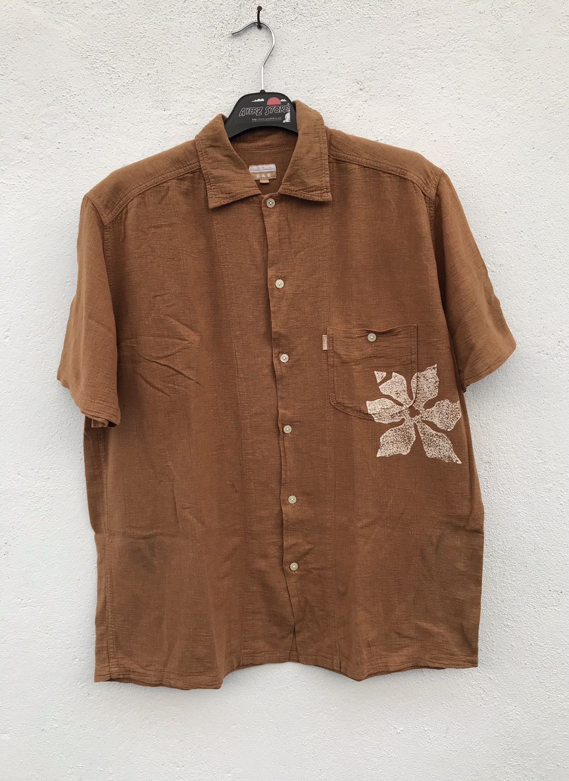 Paul Smith Paul Smith Wave Shirt Size US L / EU 52-54 / 3 - 2 Thumbnail